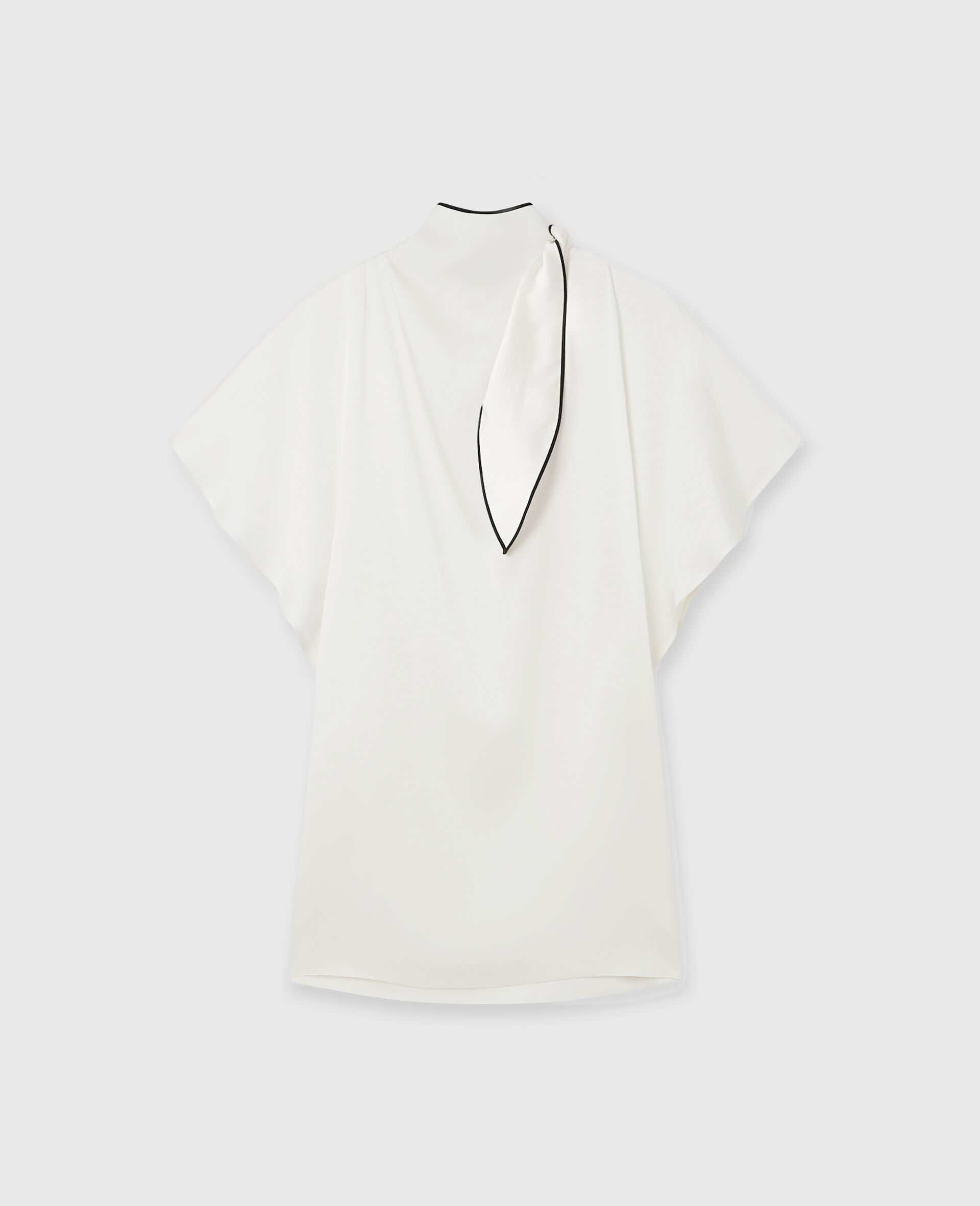 Tie Neck Mini Dress