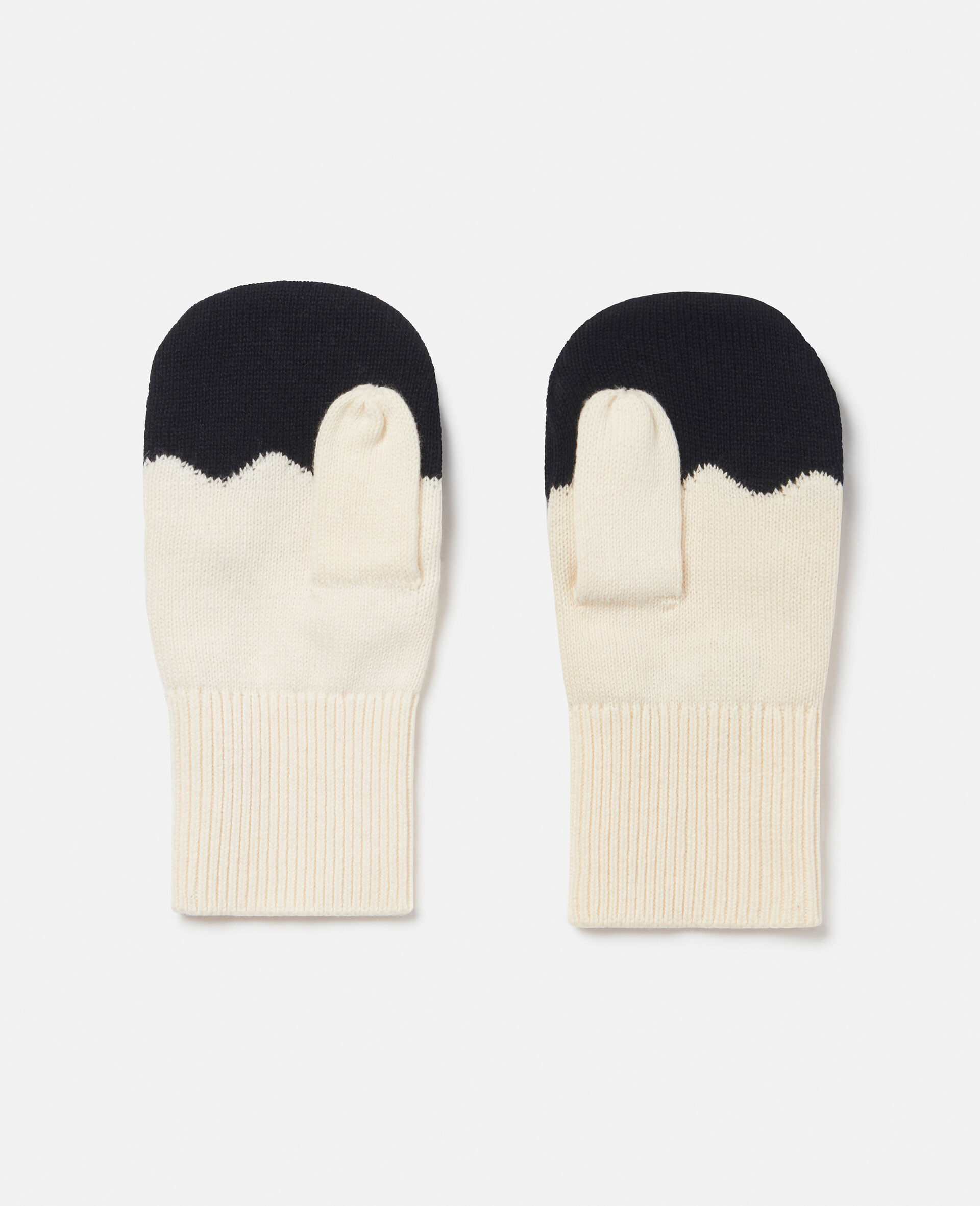 Sheep Embroidered Mittens