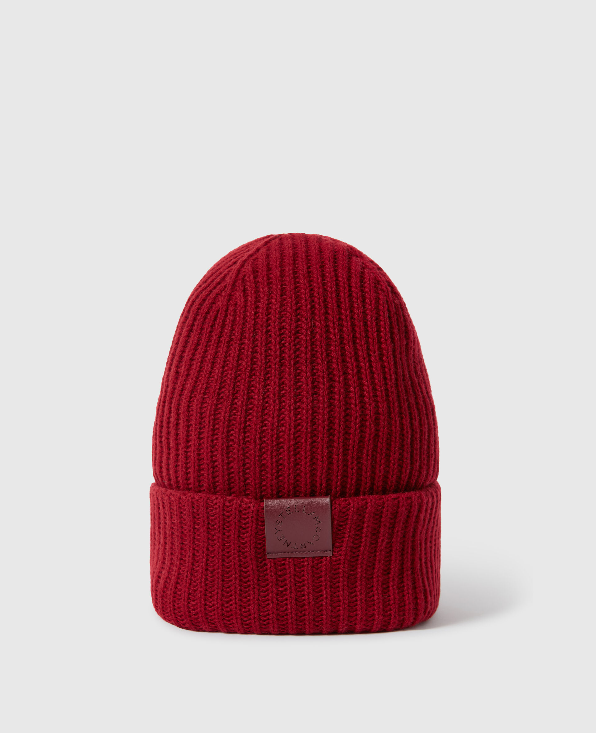 Ribbed Logo Beanie