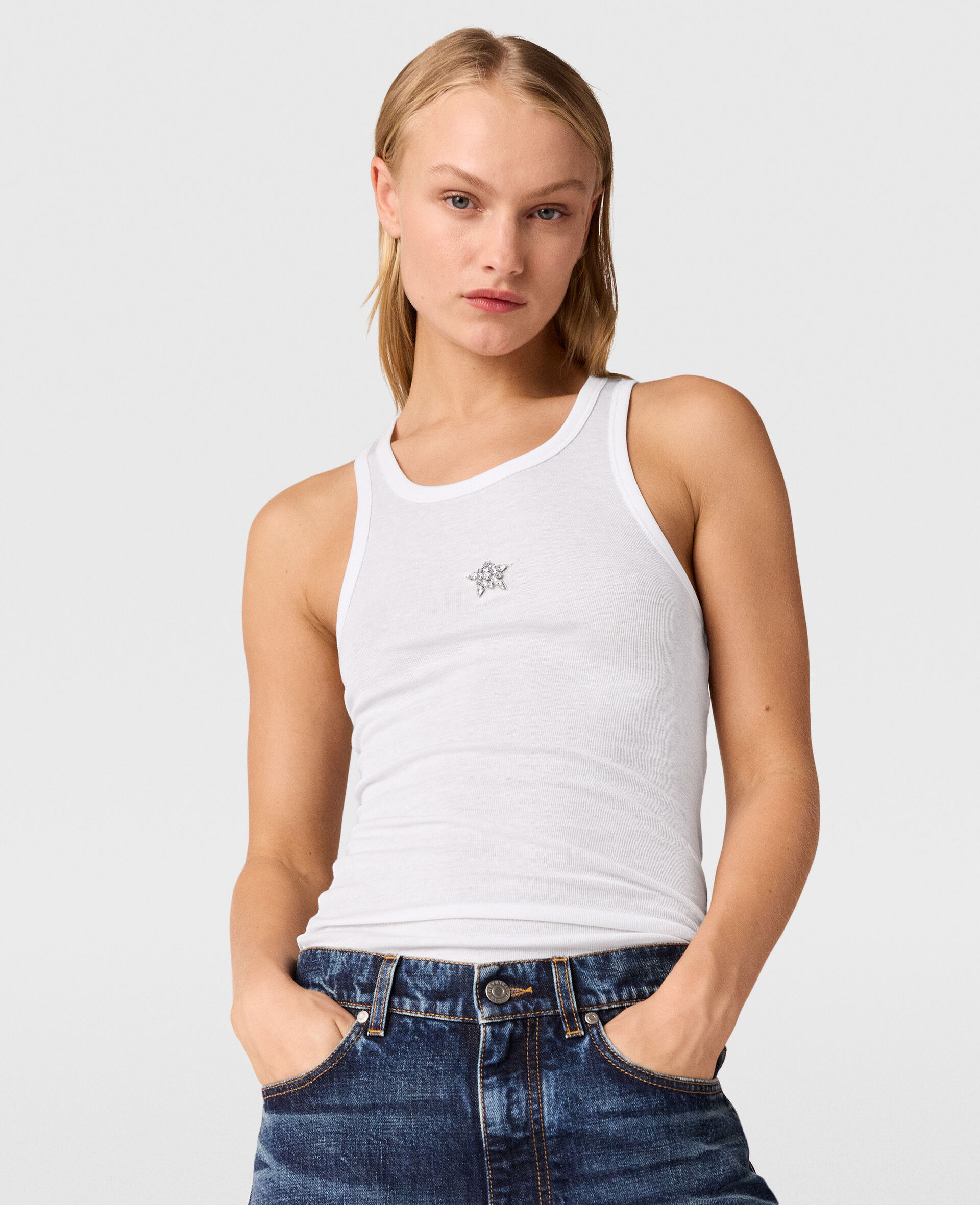 Crystal Star Racerback Tank Top