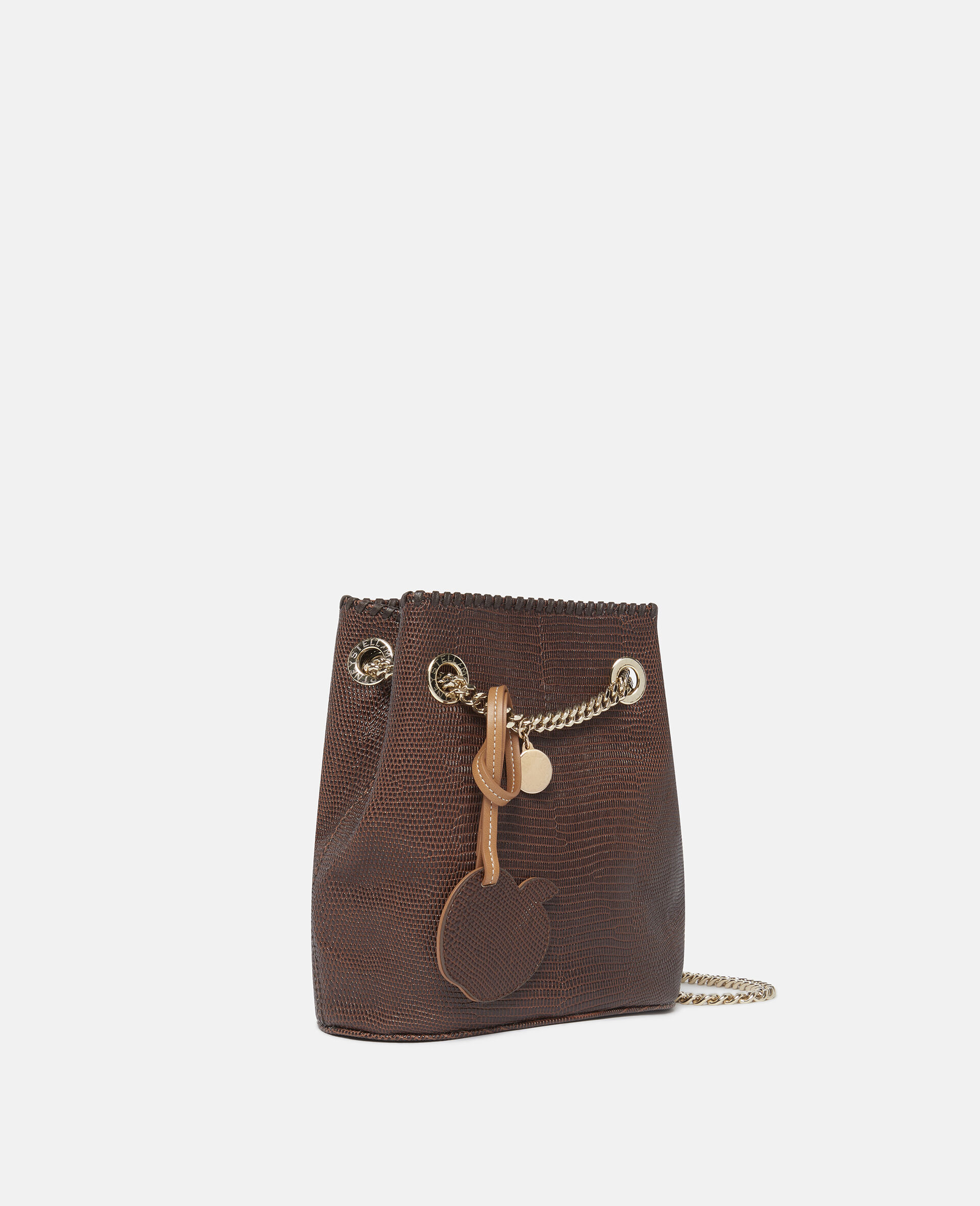 Falabella Scale-Embossed Bucket Bag