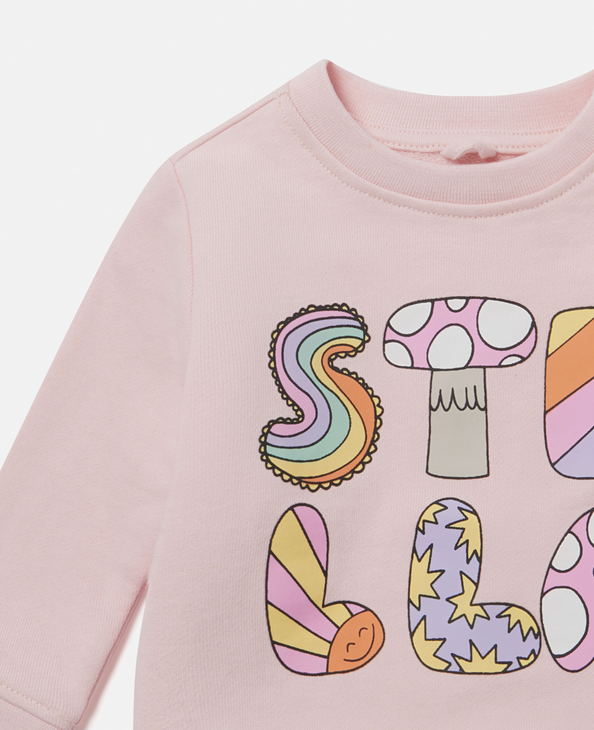 Stella Woodland Lettering Crewneck Sweatshirt