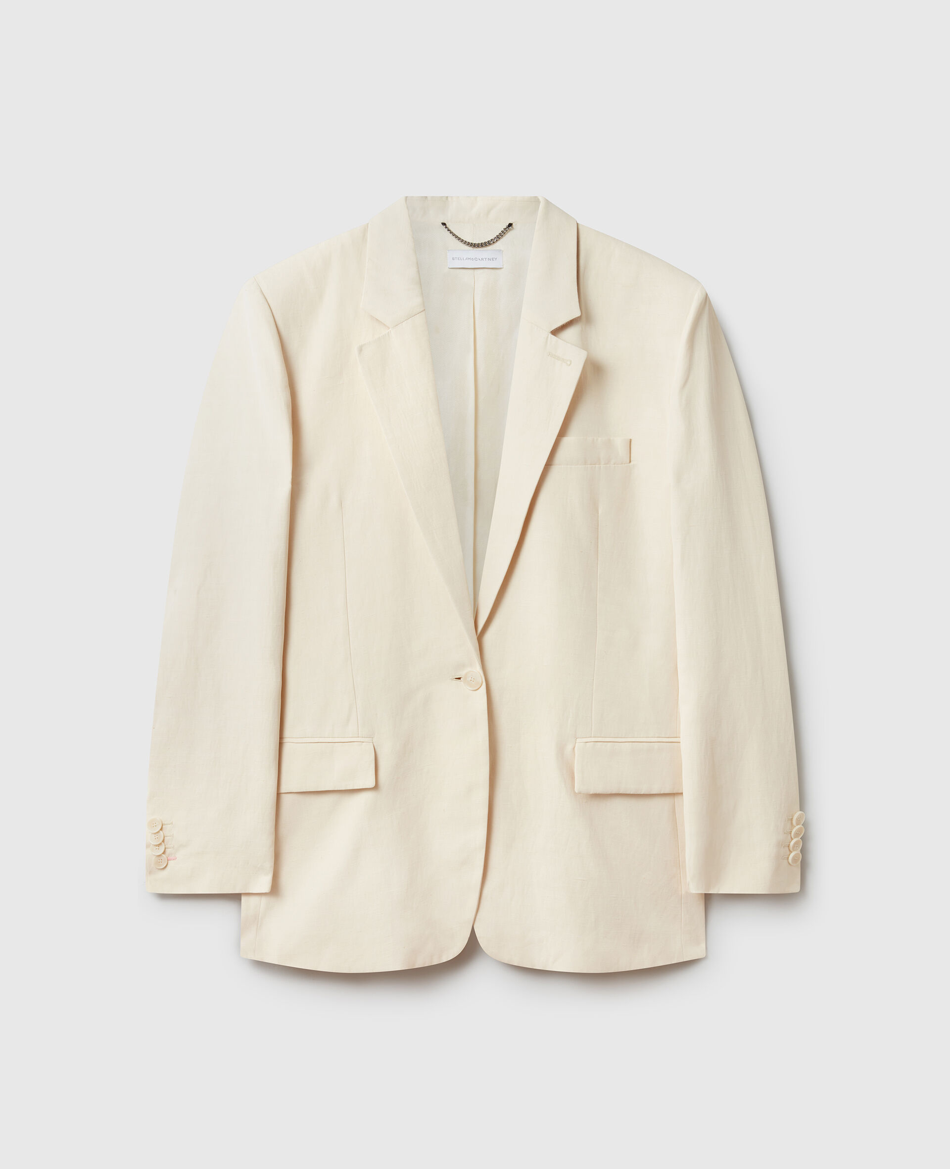 Oversized Single-Breasted Blazer