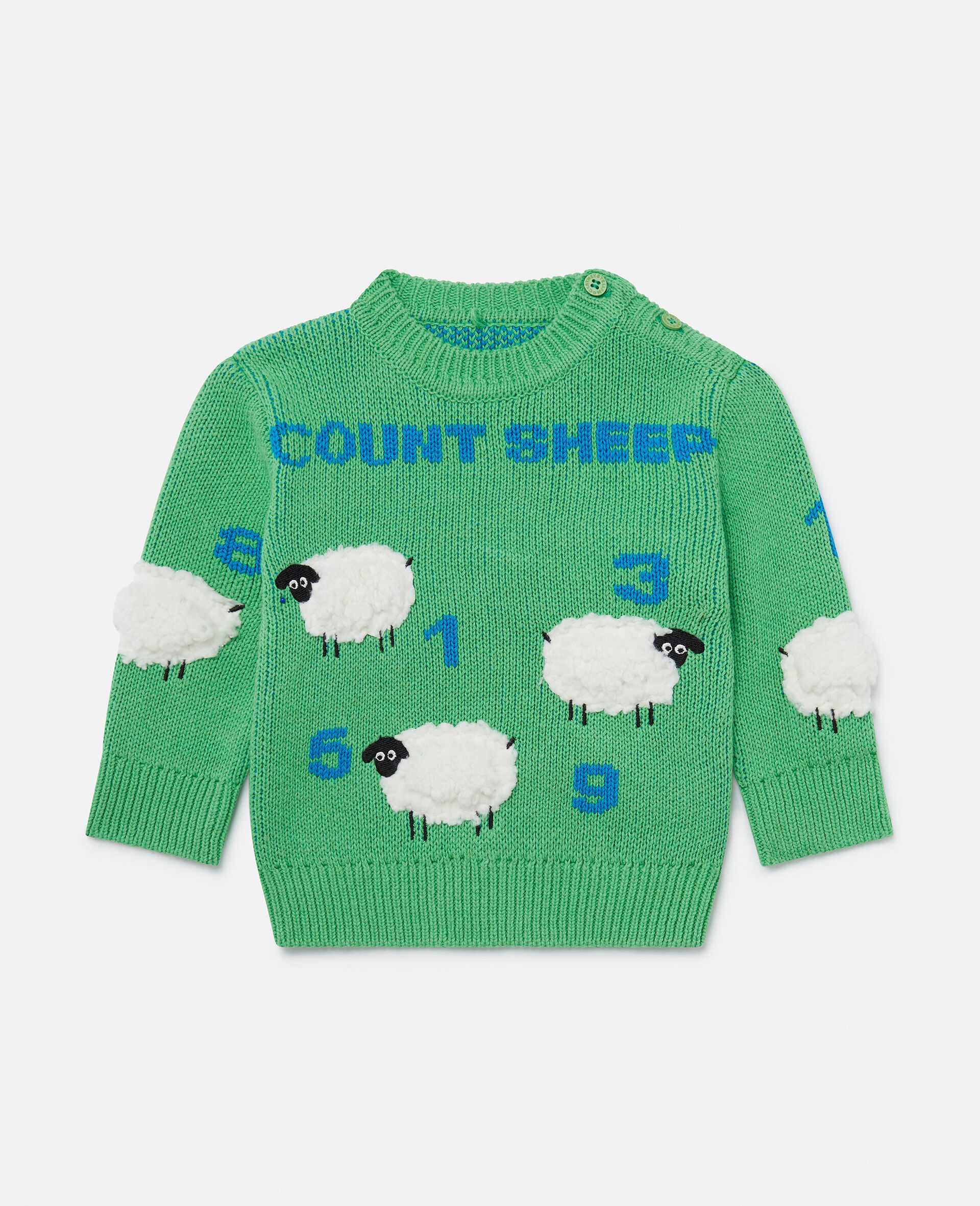 Sheep Embroidered Sweater