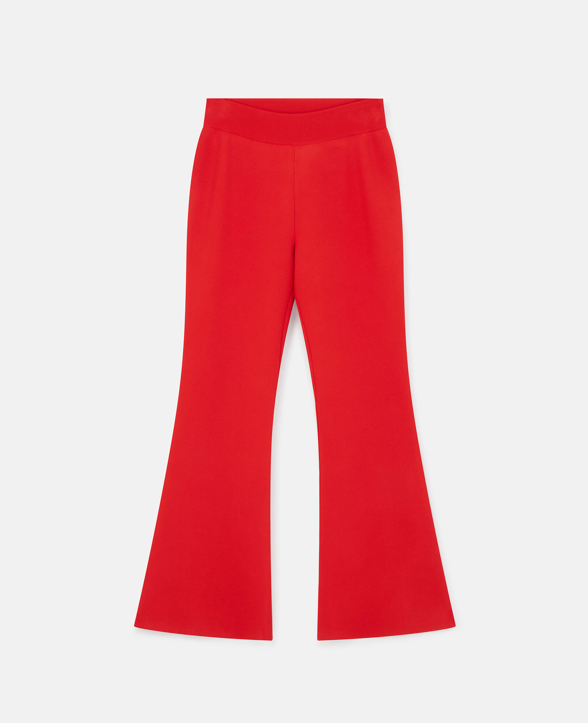Compact Knit Flared Pants