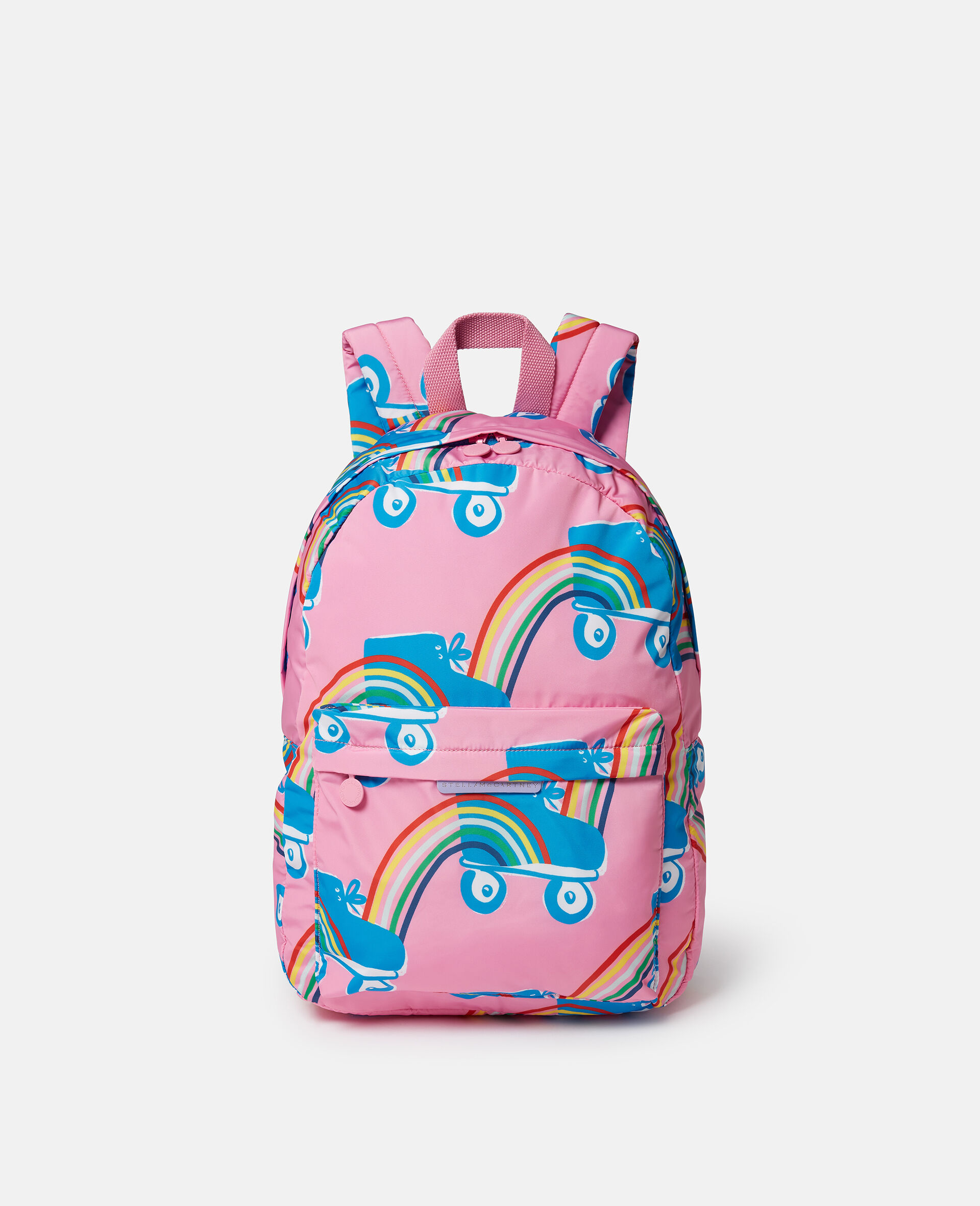 Rollerskate Rainbow Print Backpack