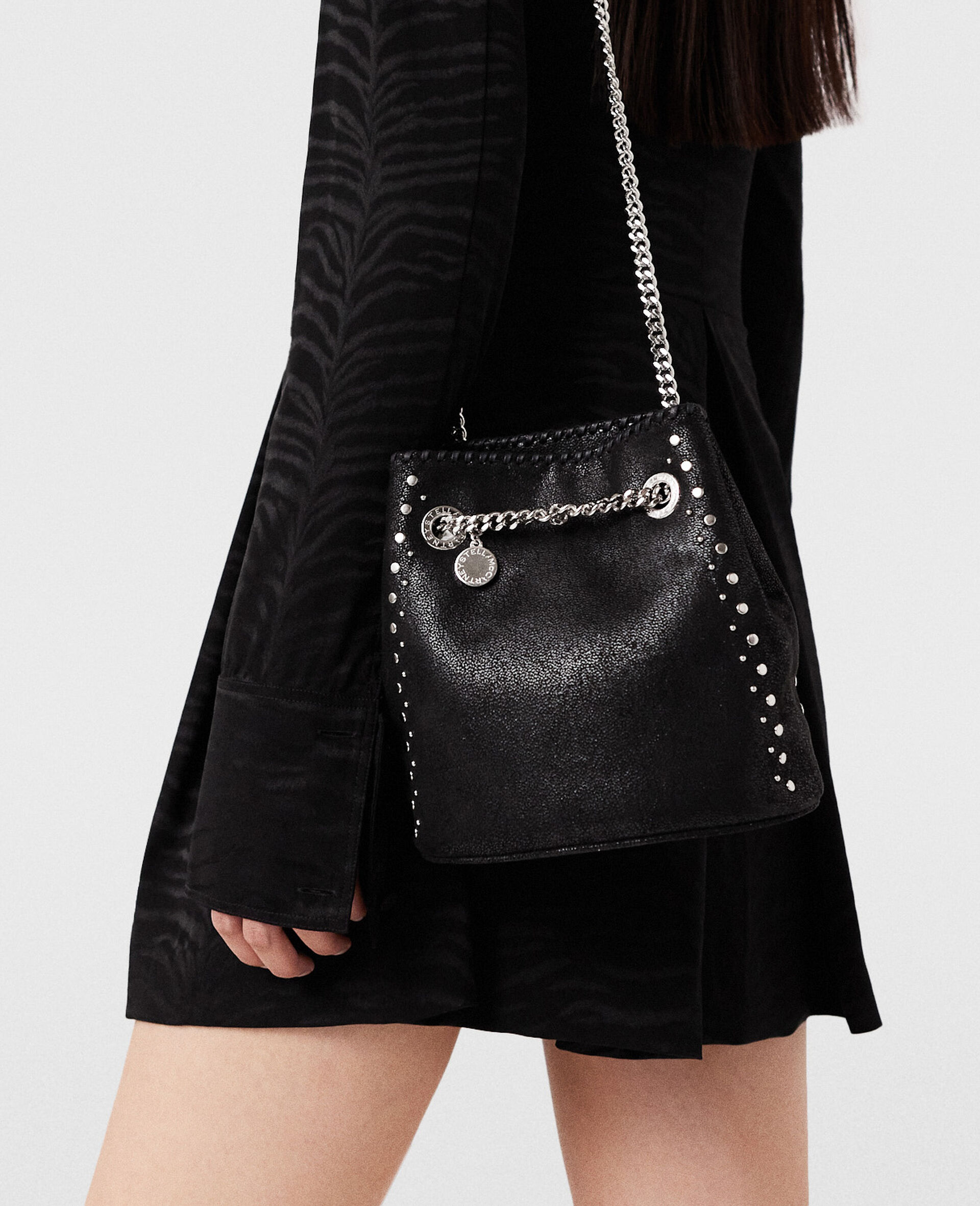 Falabella Studded Bucket Bag