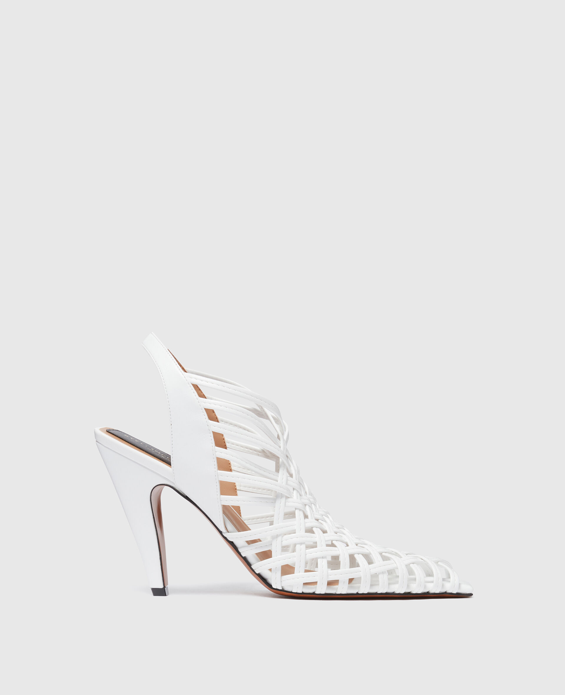 Stella Spur Woven Slingbacks