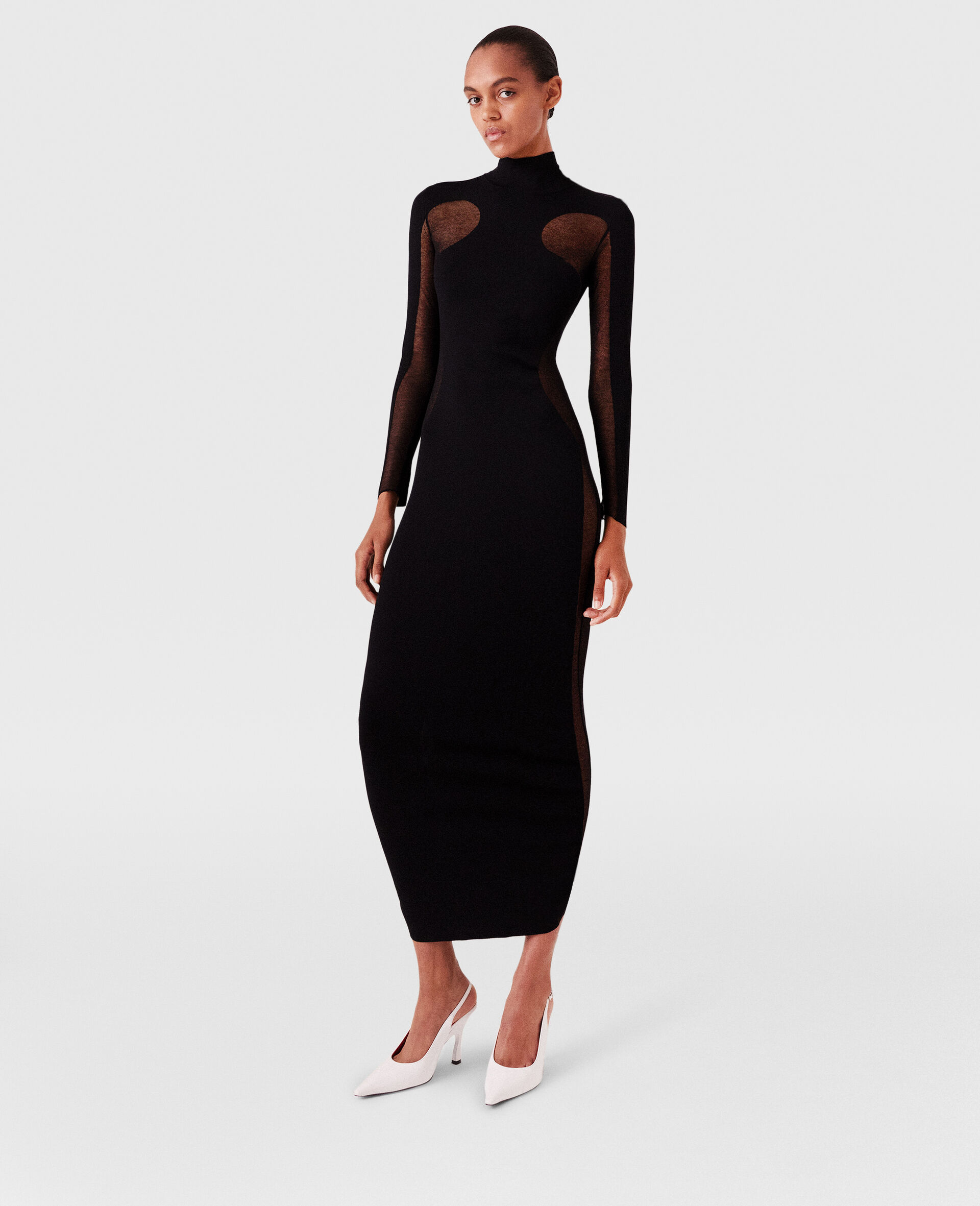 Miracle Long-Sleeve Compact-Knit Dress