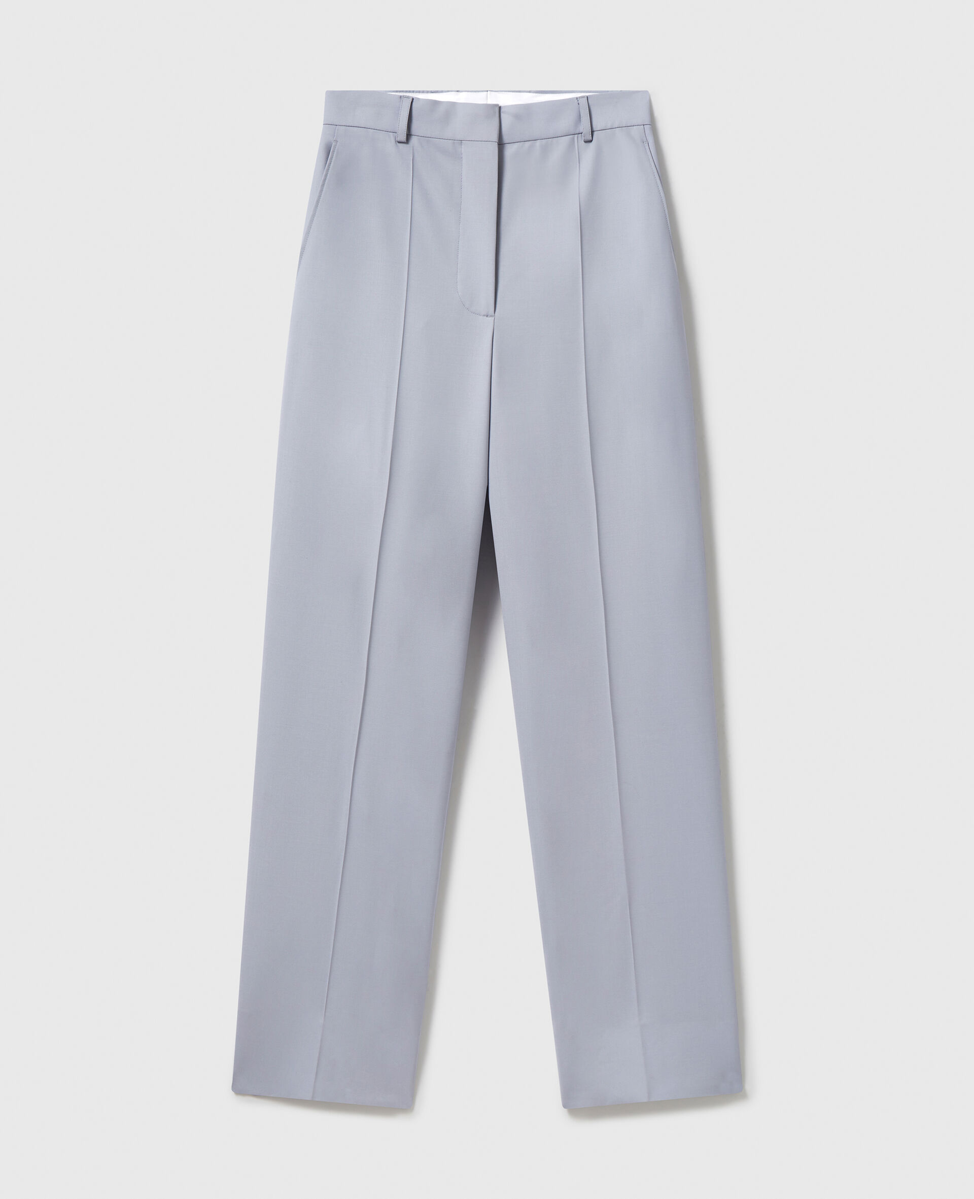 Low-Rise Straight-Leg Pants