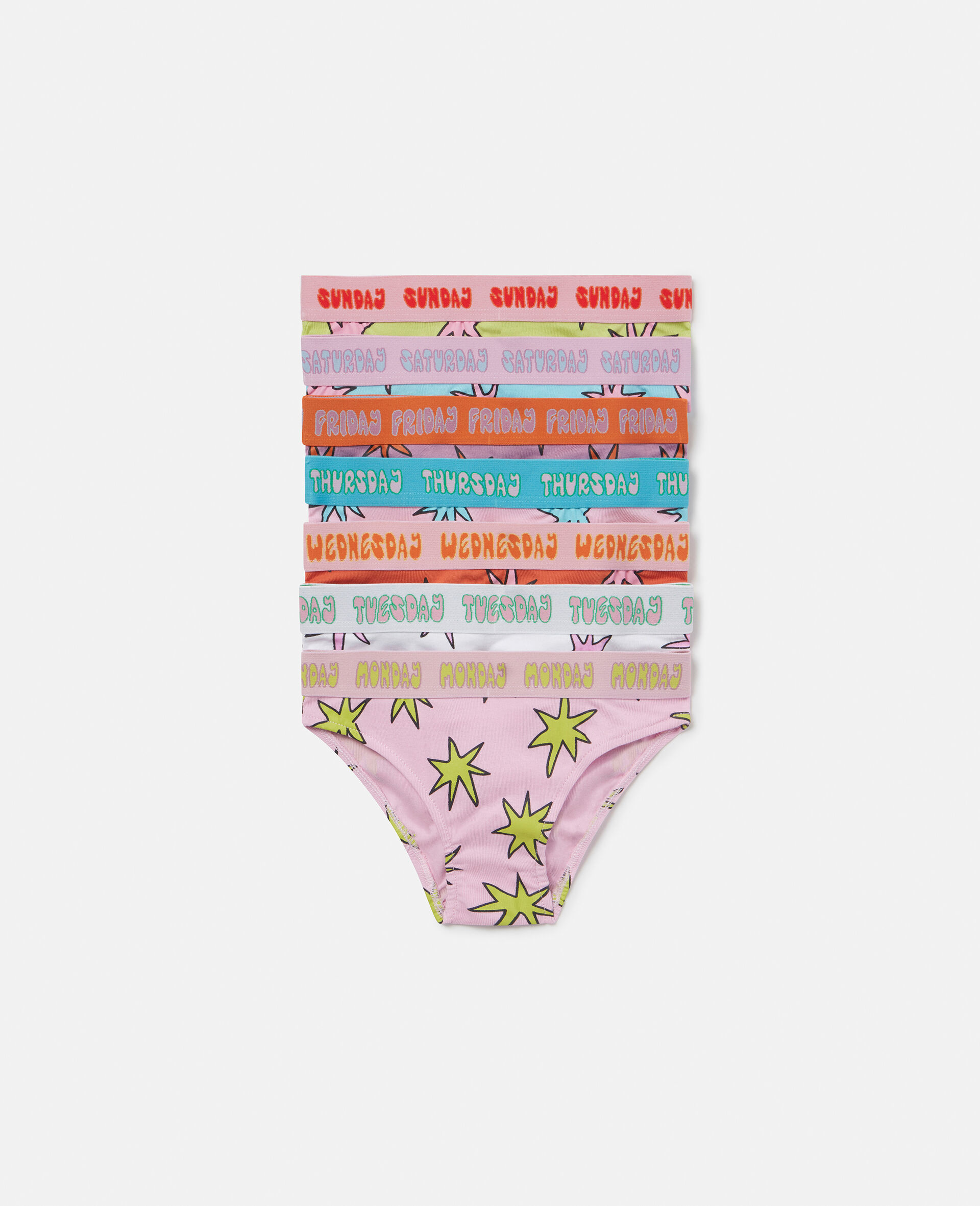 7 Pack of Star Print Briefs