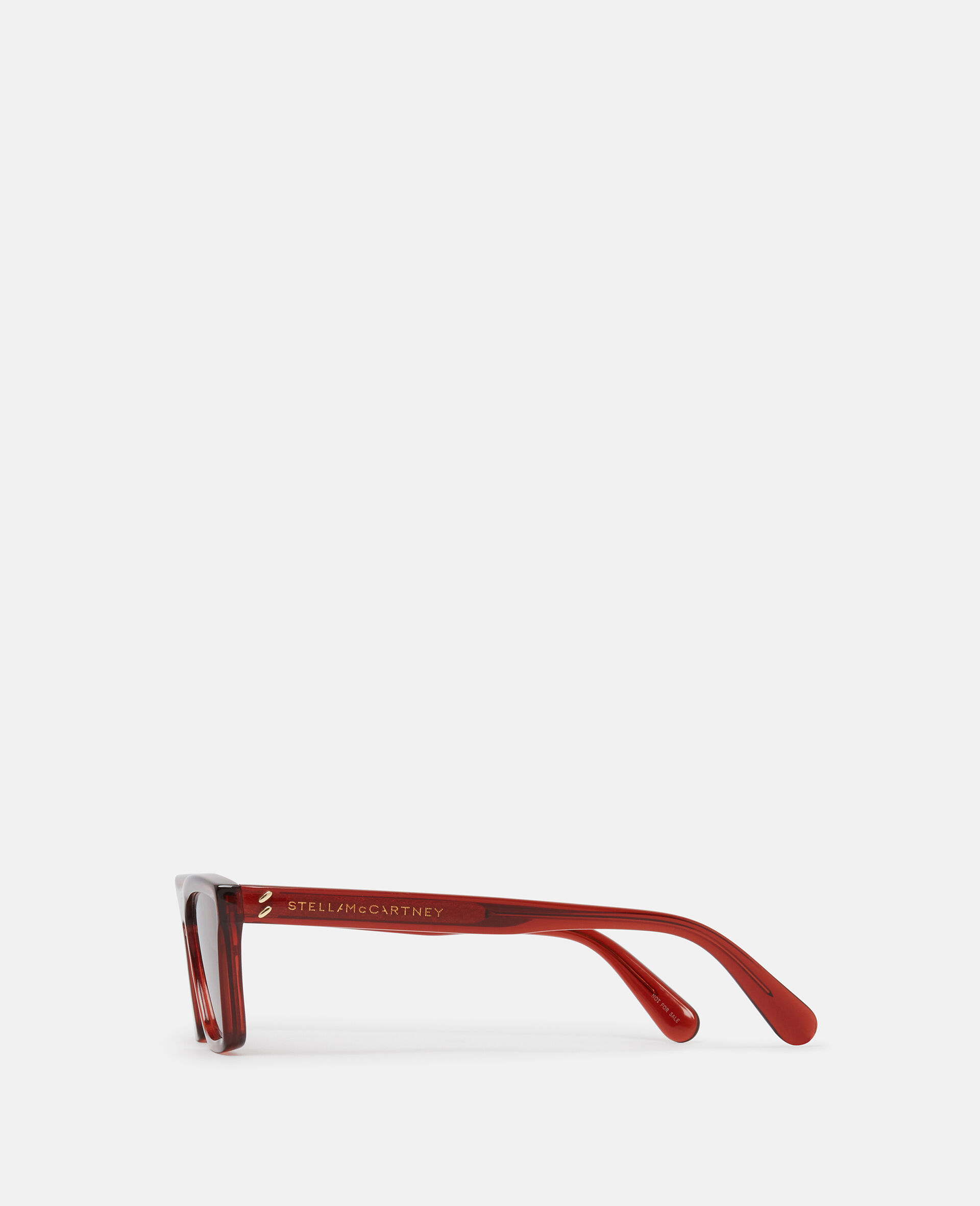 Rectangular Cat-Eye Sunglasses