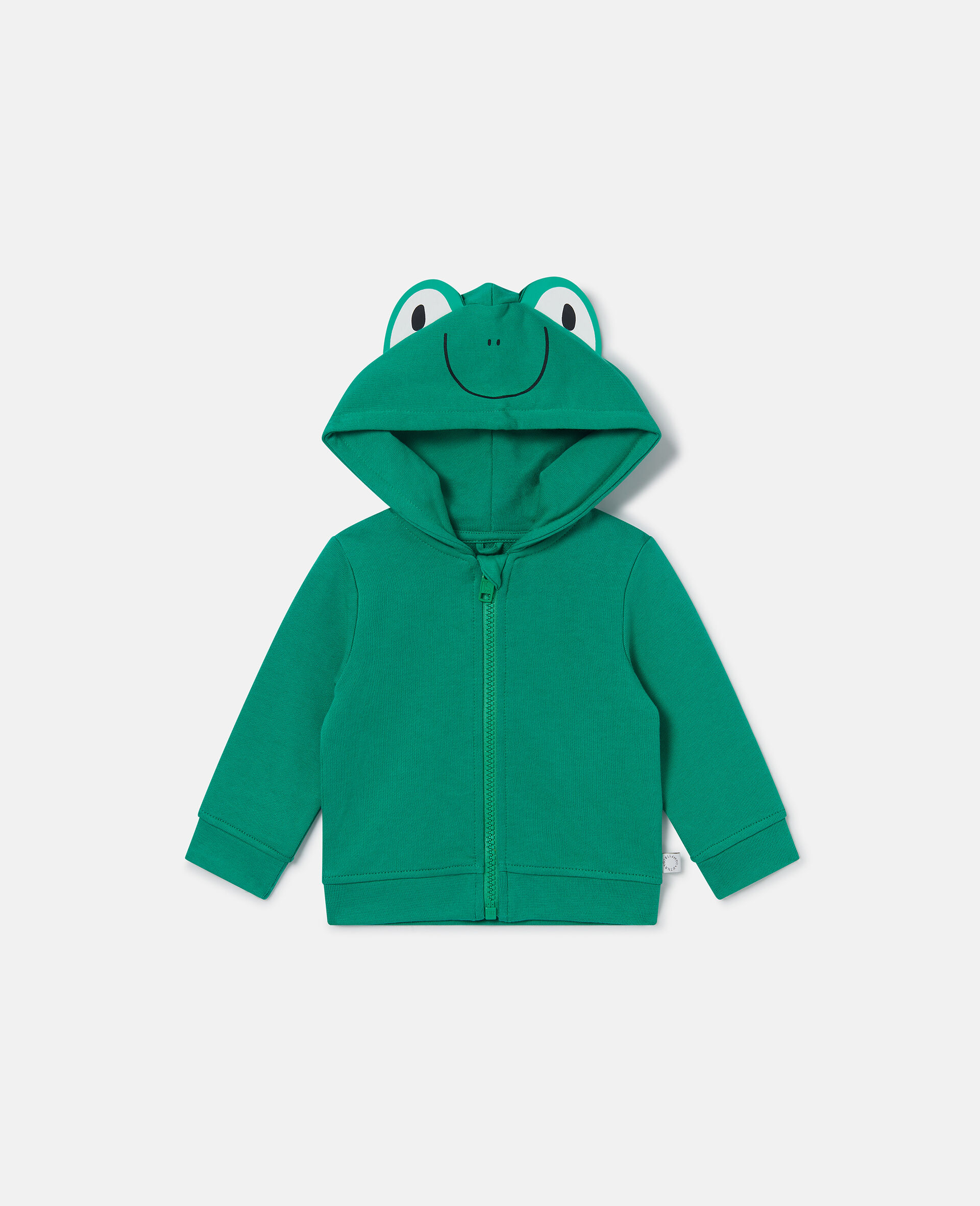 Frog Graphic Zipper Hoodie