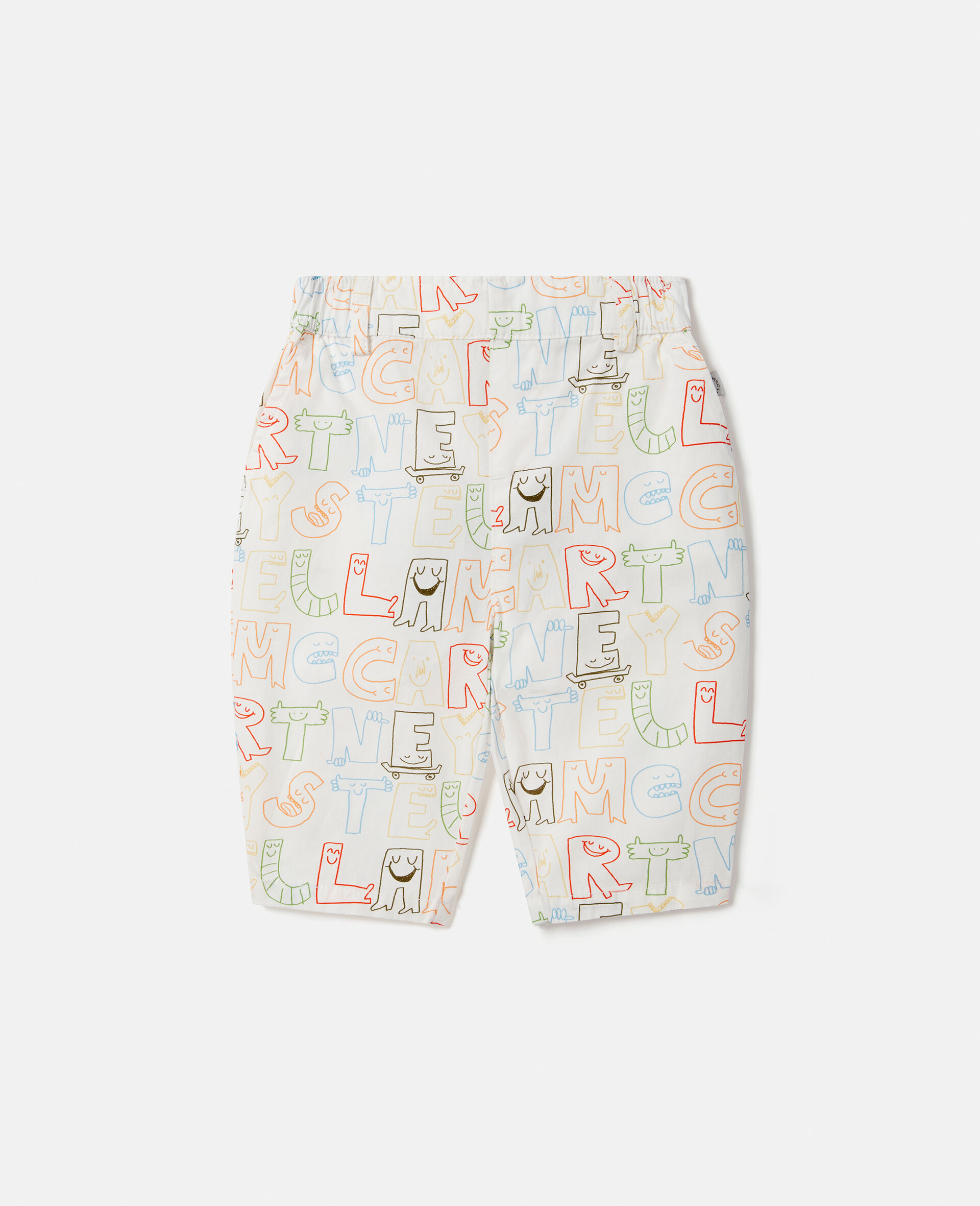 Lettering Print Pants