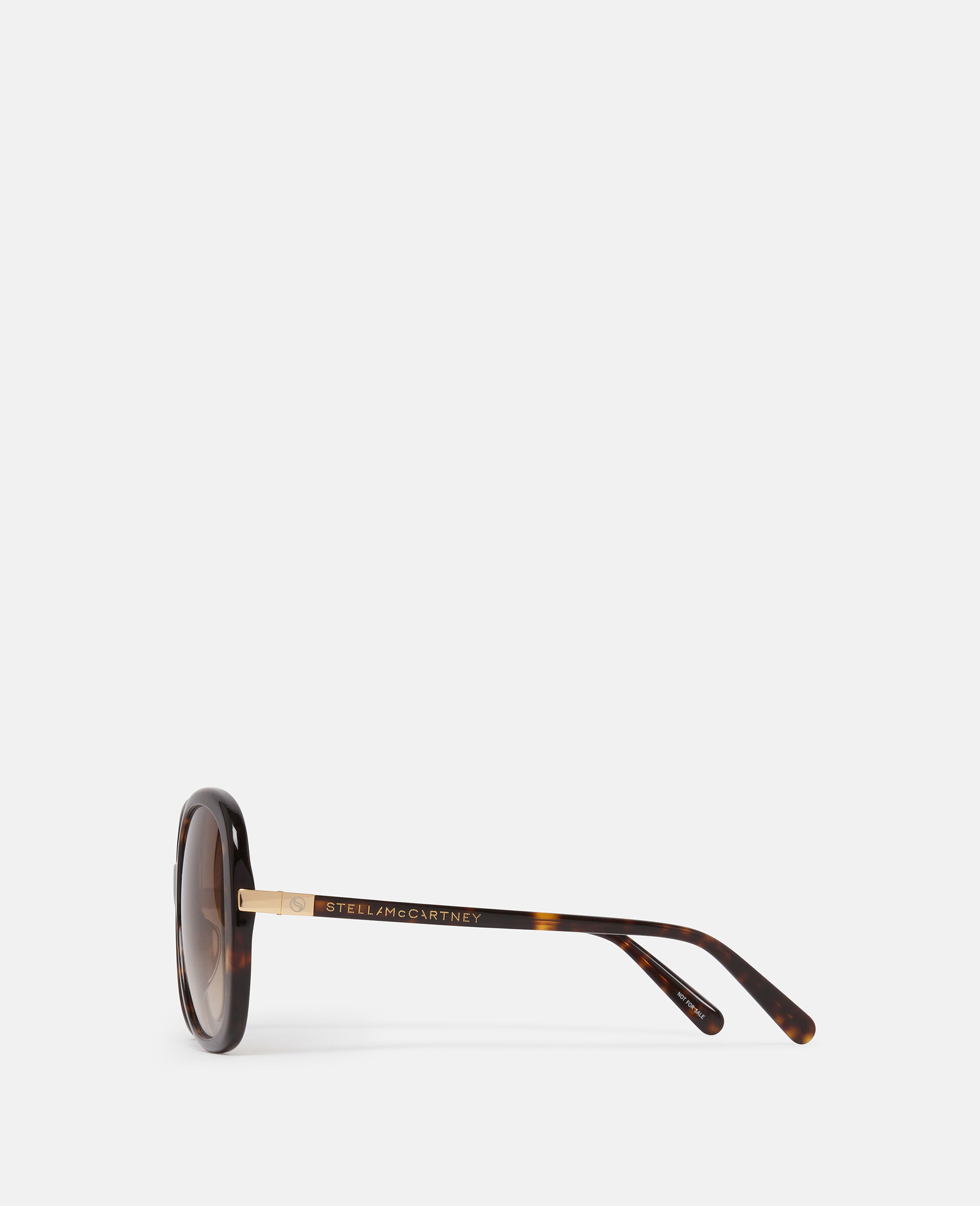 Oversized Round Gradient Sunglasses