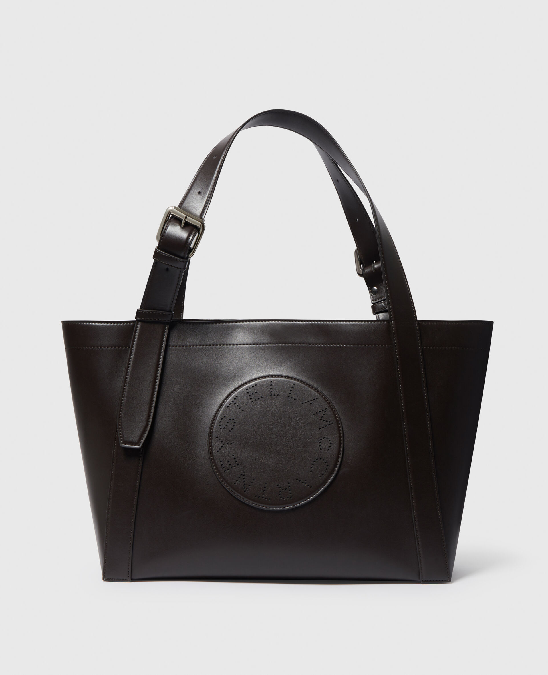Logo Belt Crossbody Tote Bag