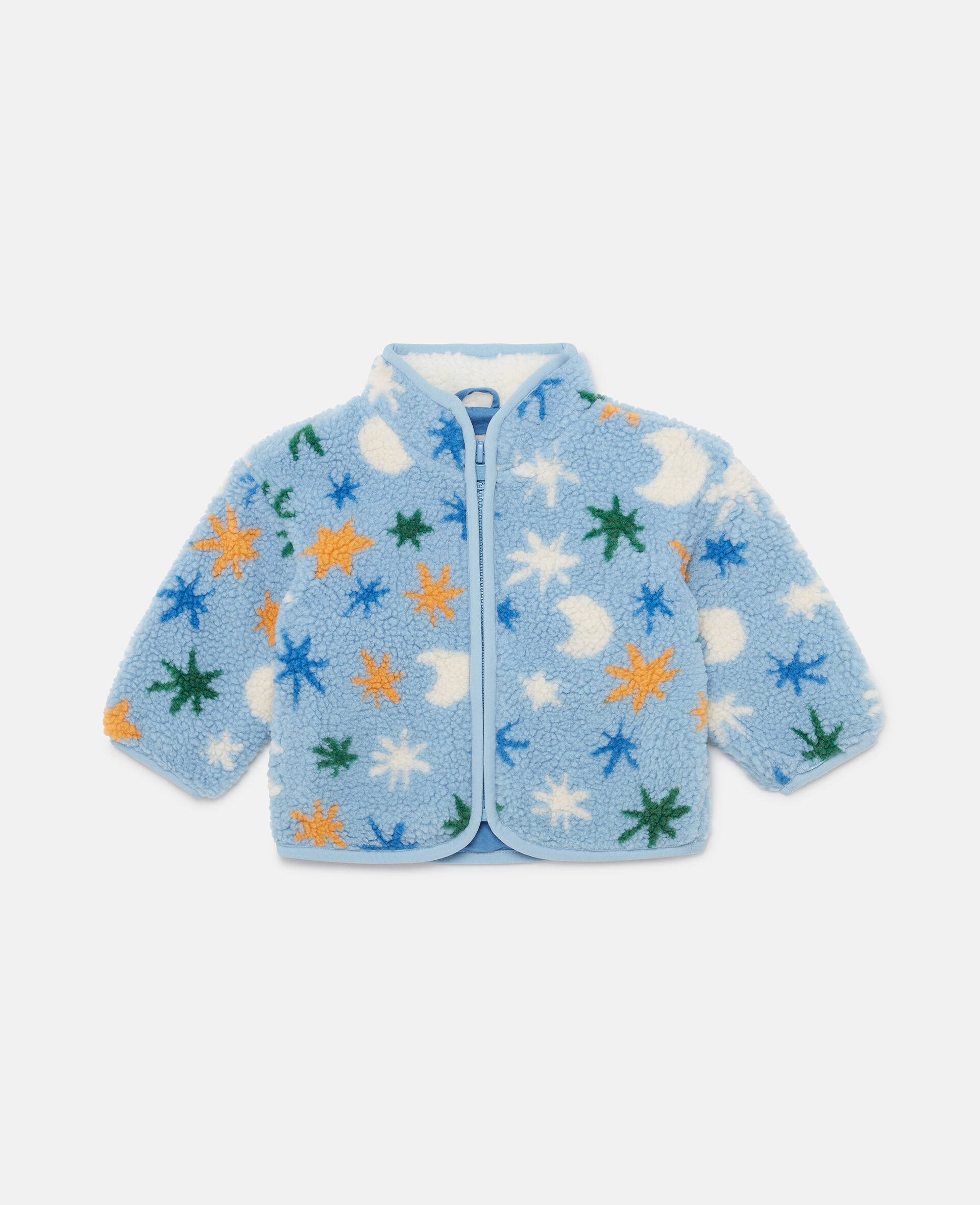 Moon and Stars Pattern Fleece