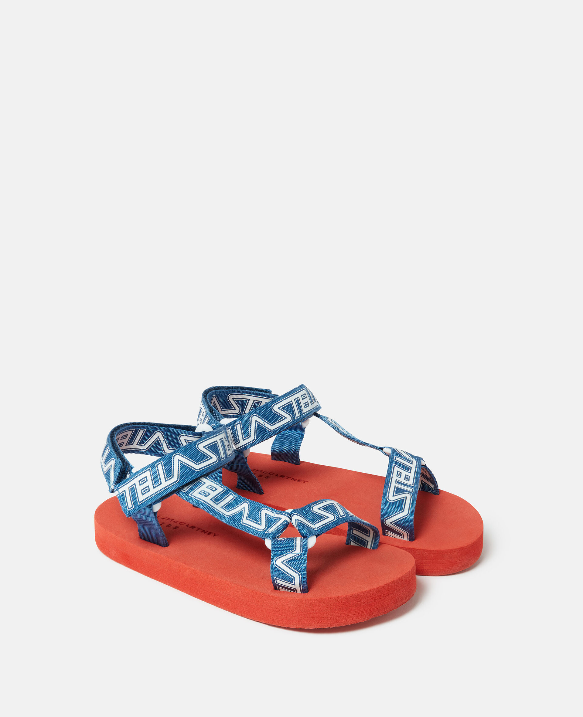 Moniker Print Sandals