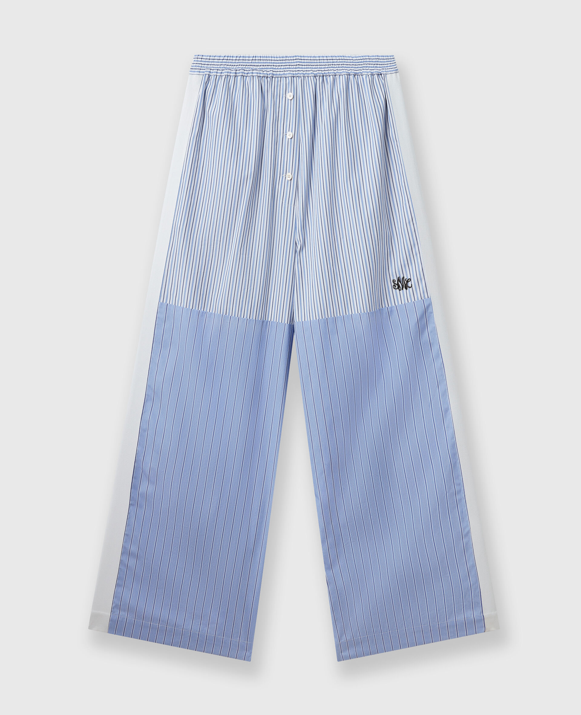 Striped Boyfriend Pants