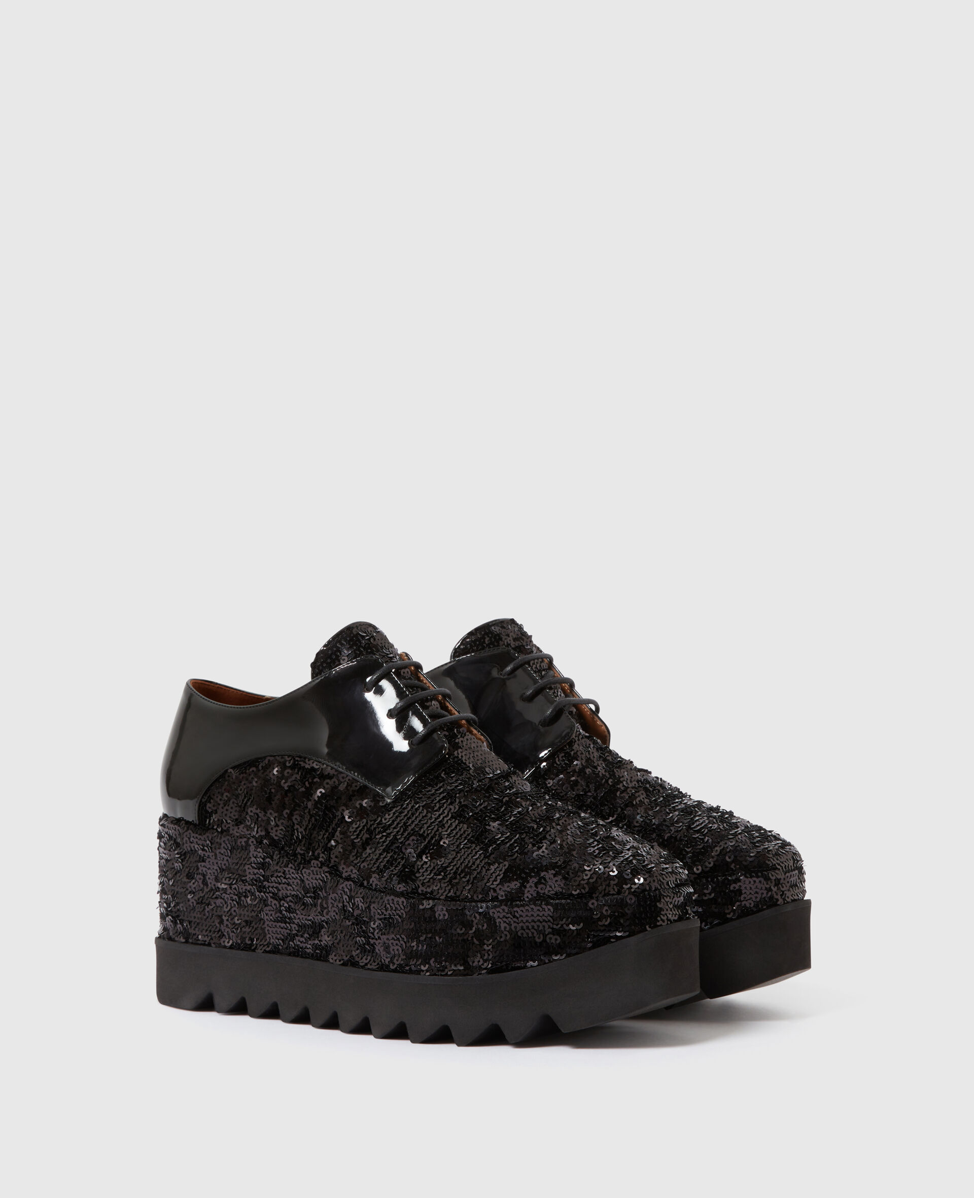 Limited Edition Elyse Monochrome Sequin Platforms