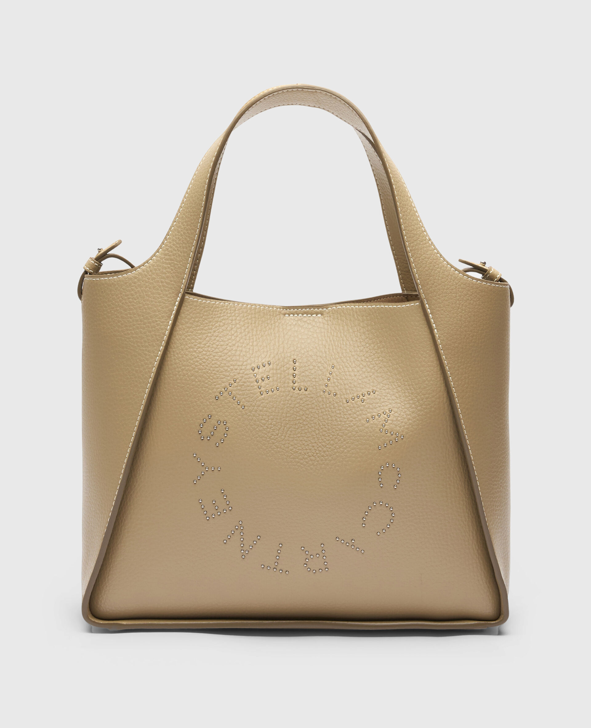 Logo Top Handle Crossbody Tote Bag