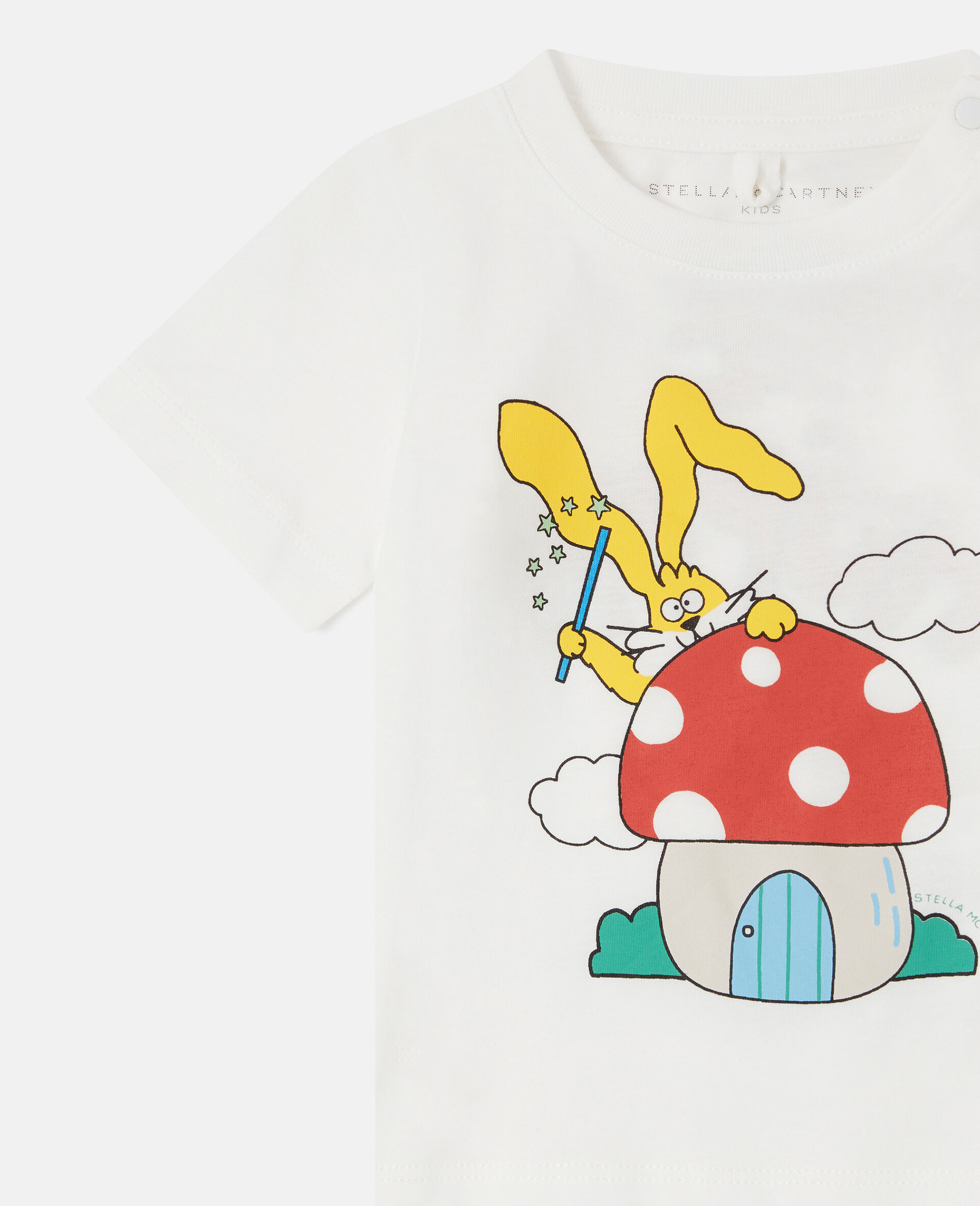Magicians Bunny Graphic Crewneck T-Shirt