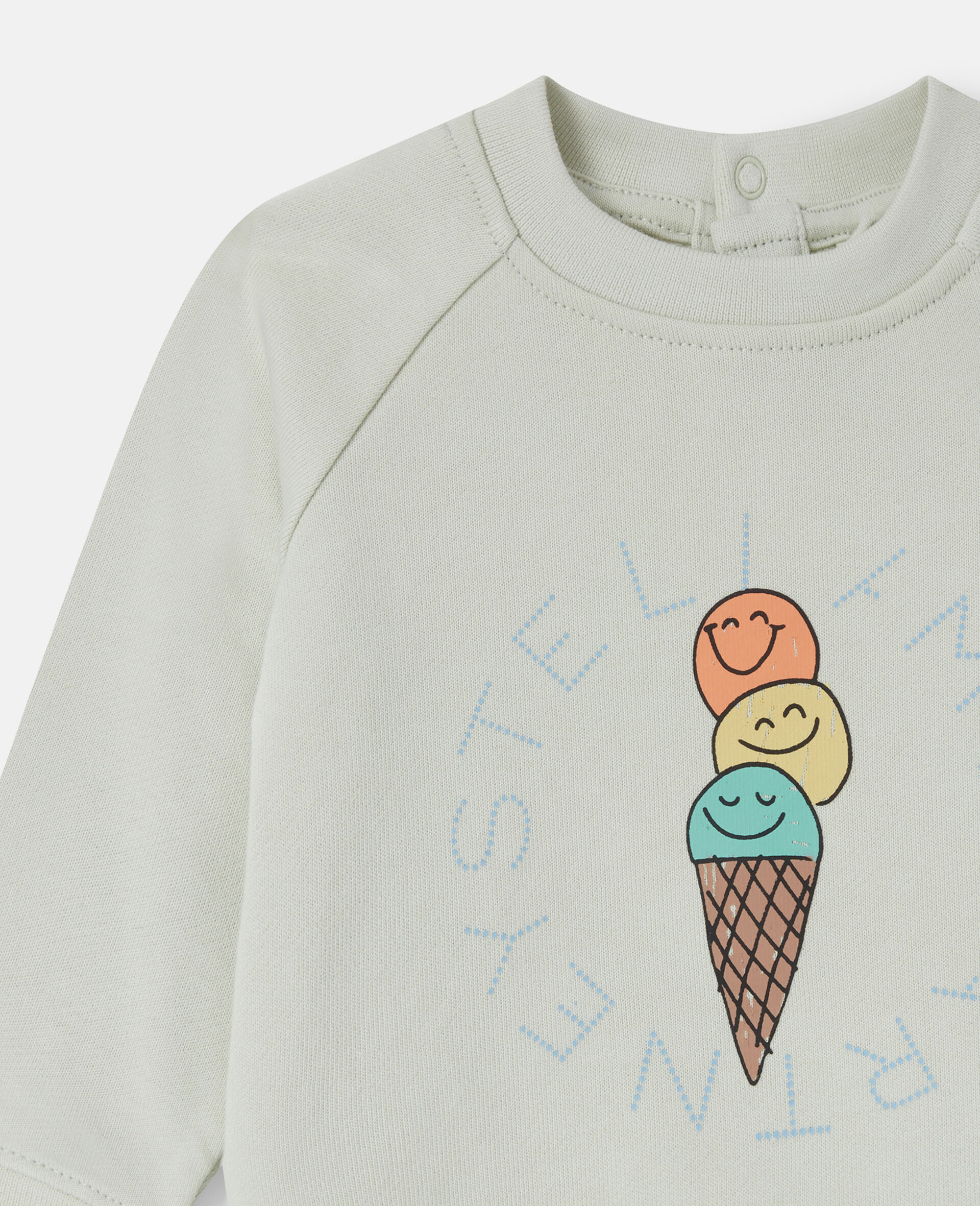 Ice Cream Graphic Long-Sleeve T-Shirt