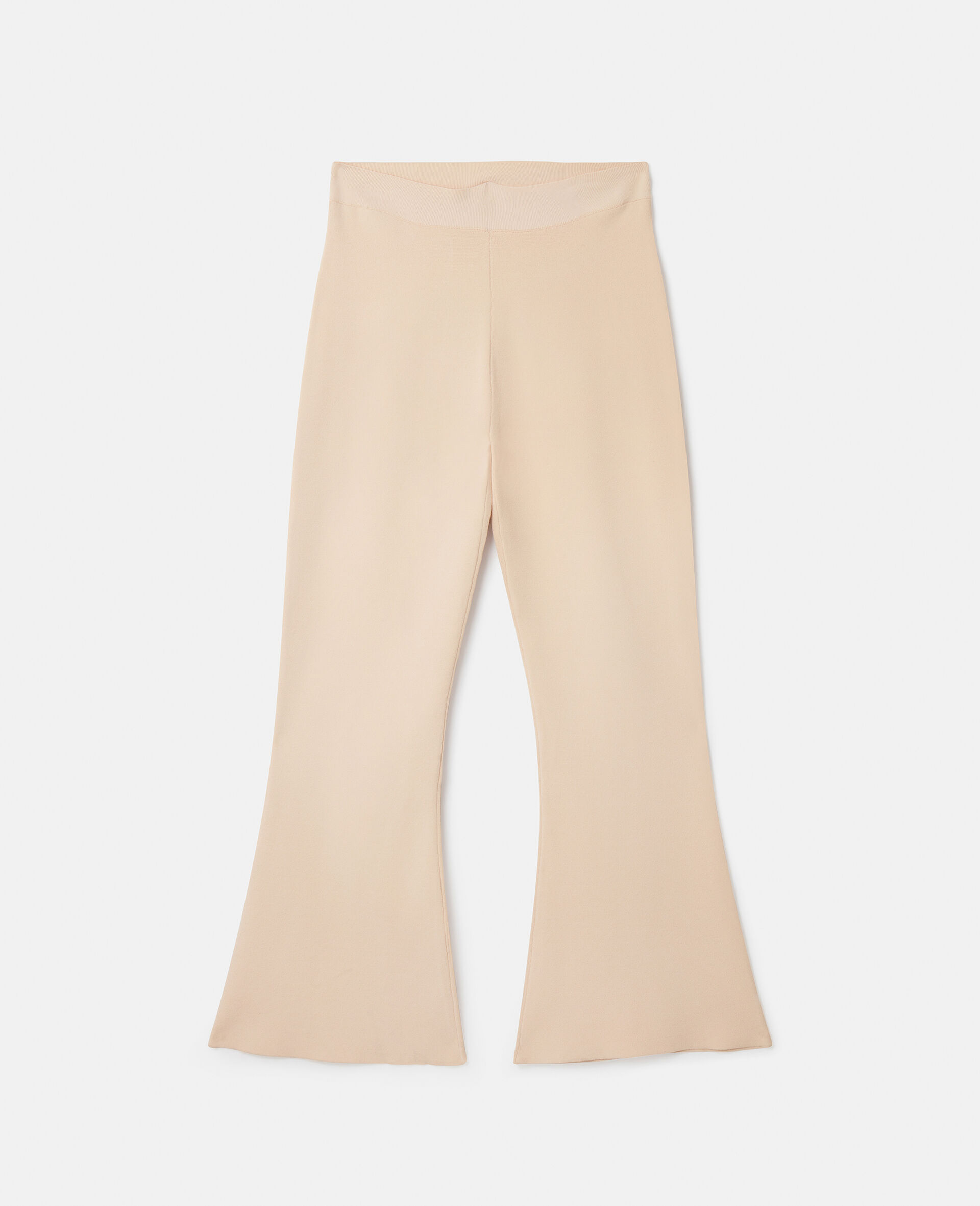 Compact Knit Flared Pants