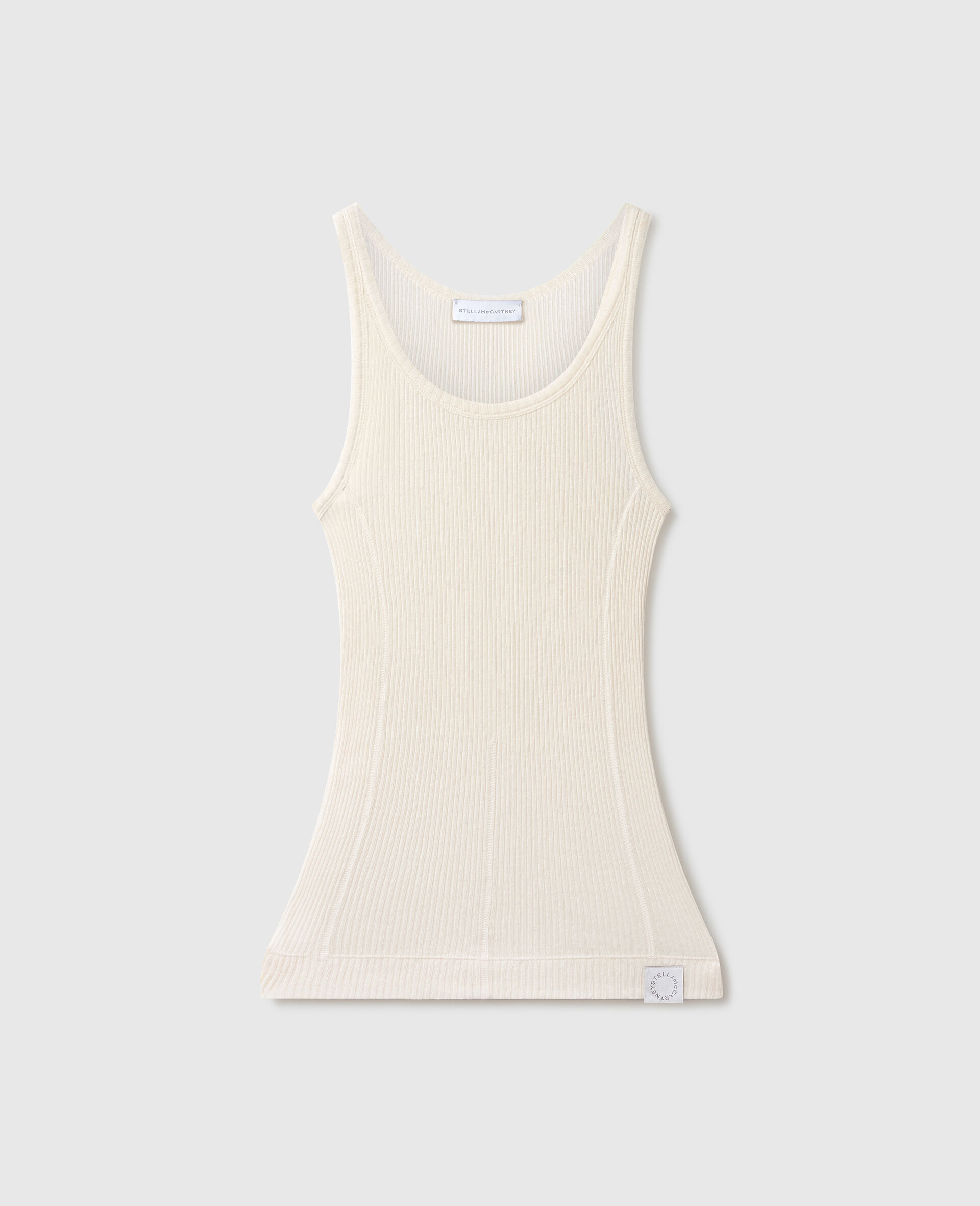 Sheer Ribbed Kelsun™ Tank Top