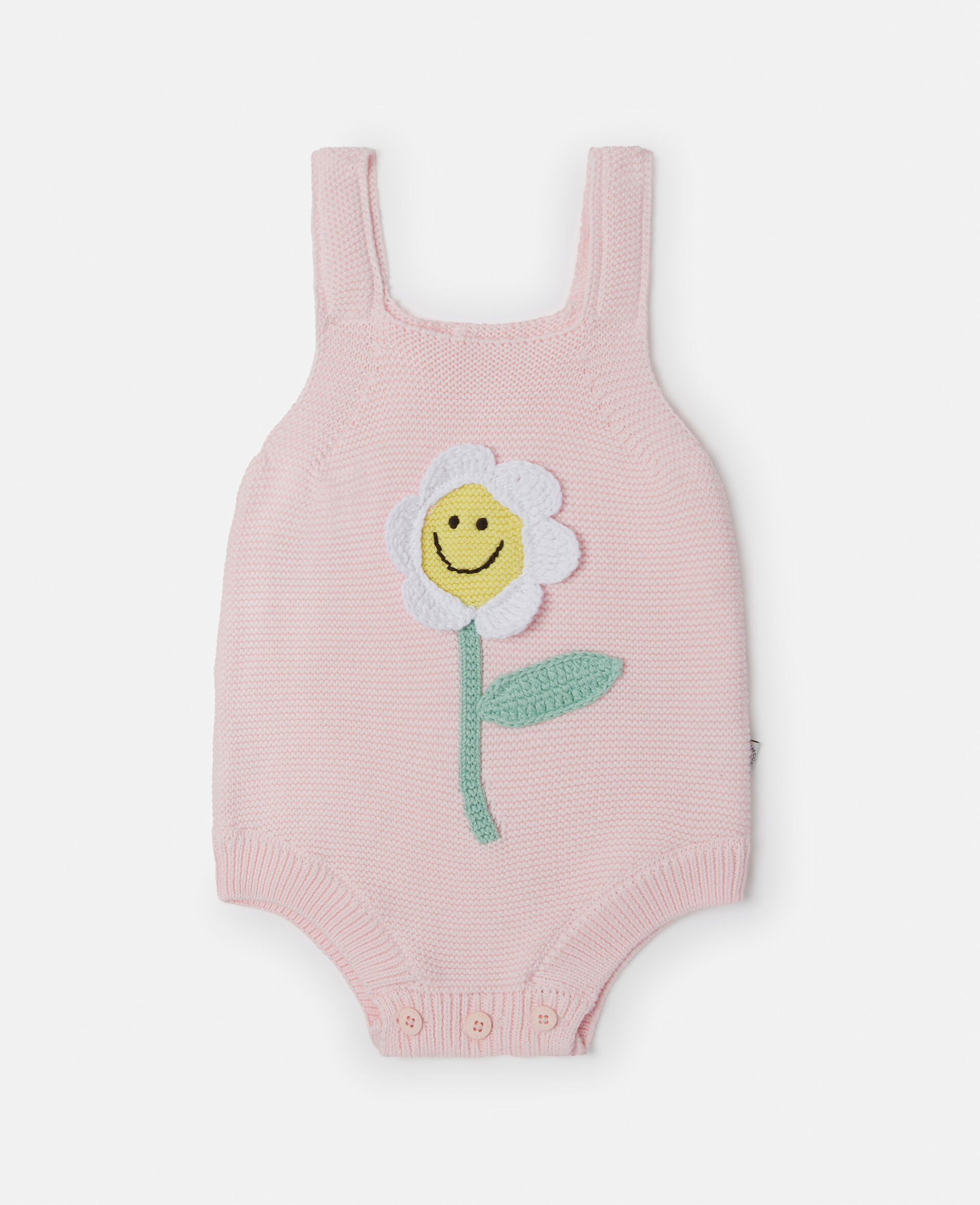 Flower Embroidered Romper