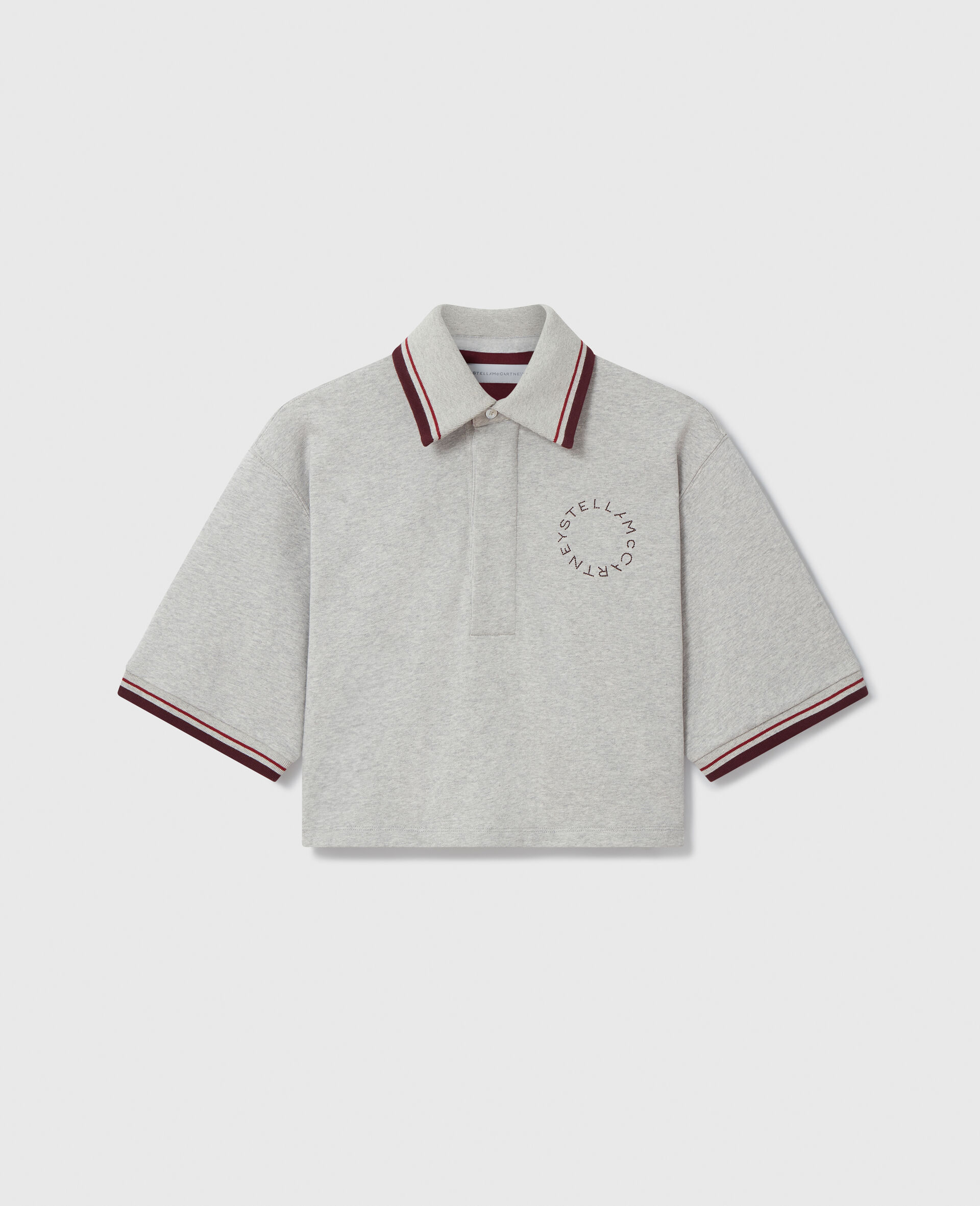 Cropped Short-Sleeve Rugby Shirt