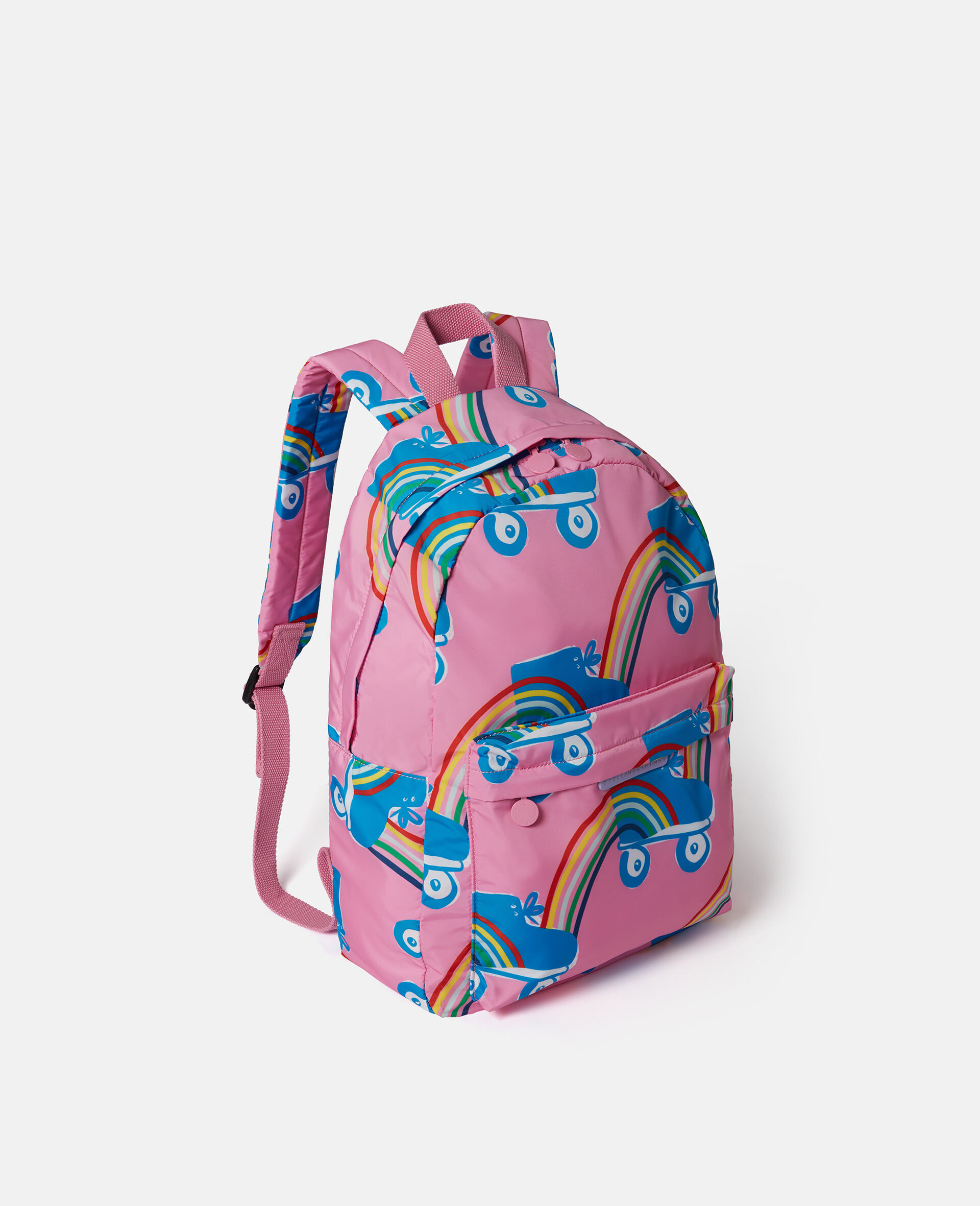 Rollerskate Rainbow Print Backpack