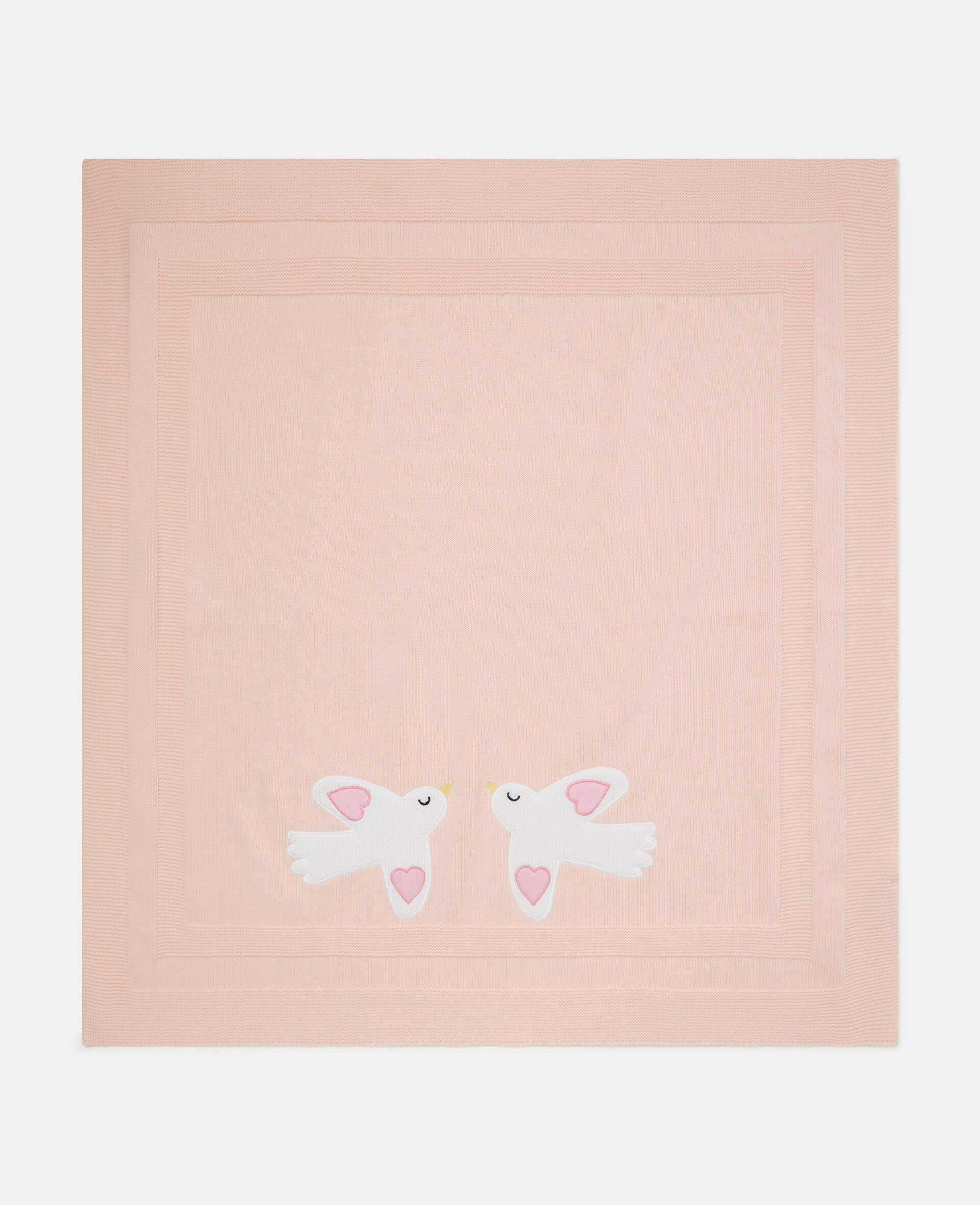 Dove Embroidered Blanket