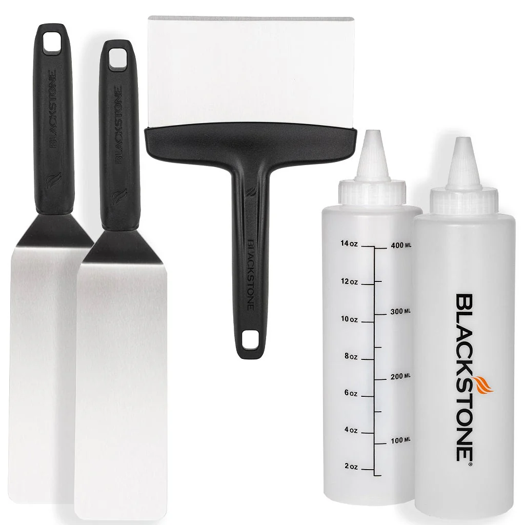 5 Piece Professional Griddle Toolkit