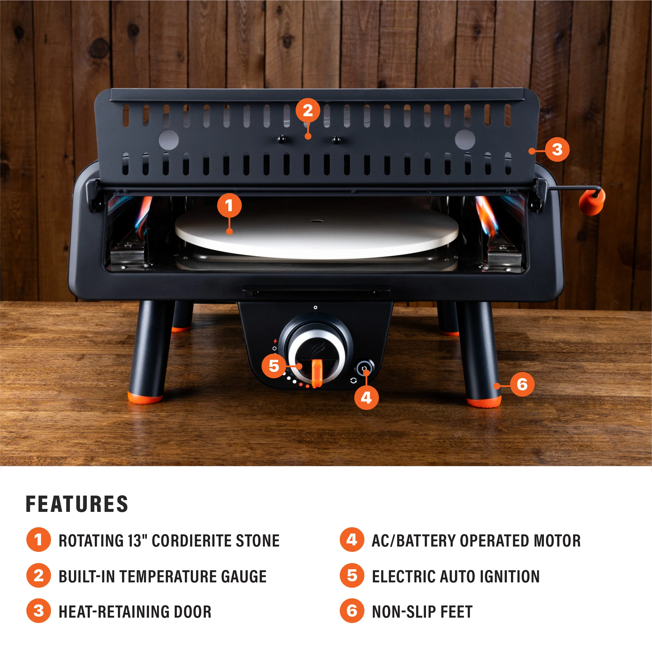 Tabletop Propane Pizza Oven