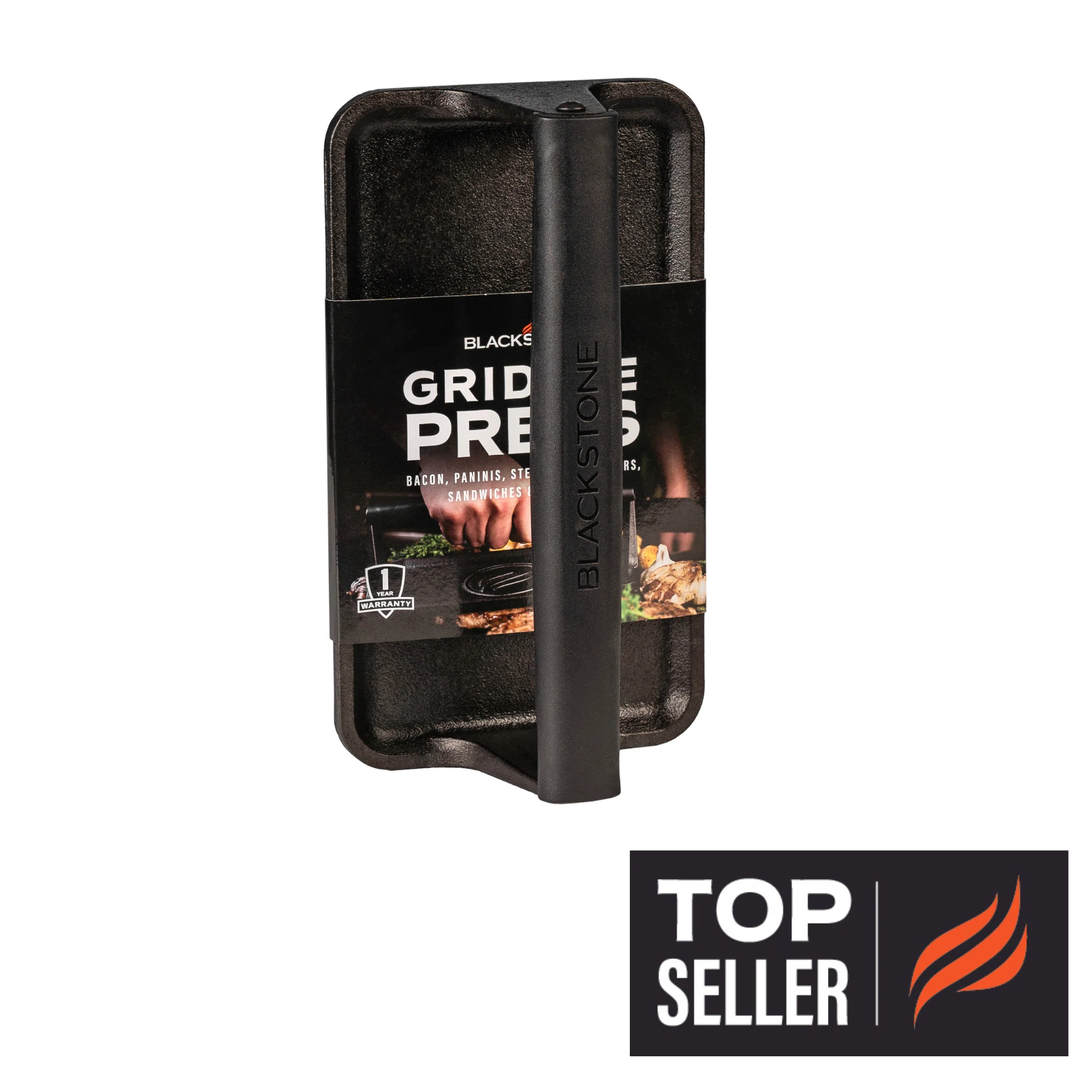 Medium Cast Iron Griddle Press