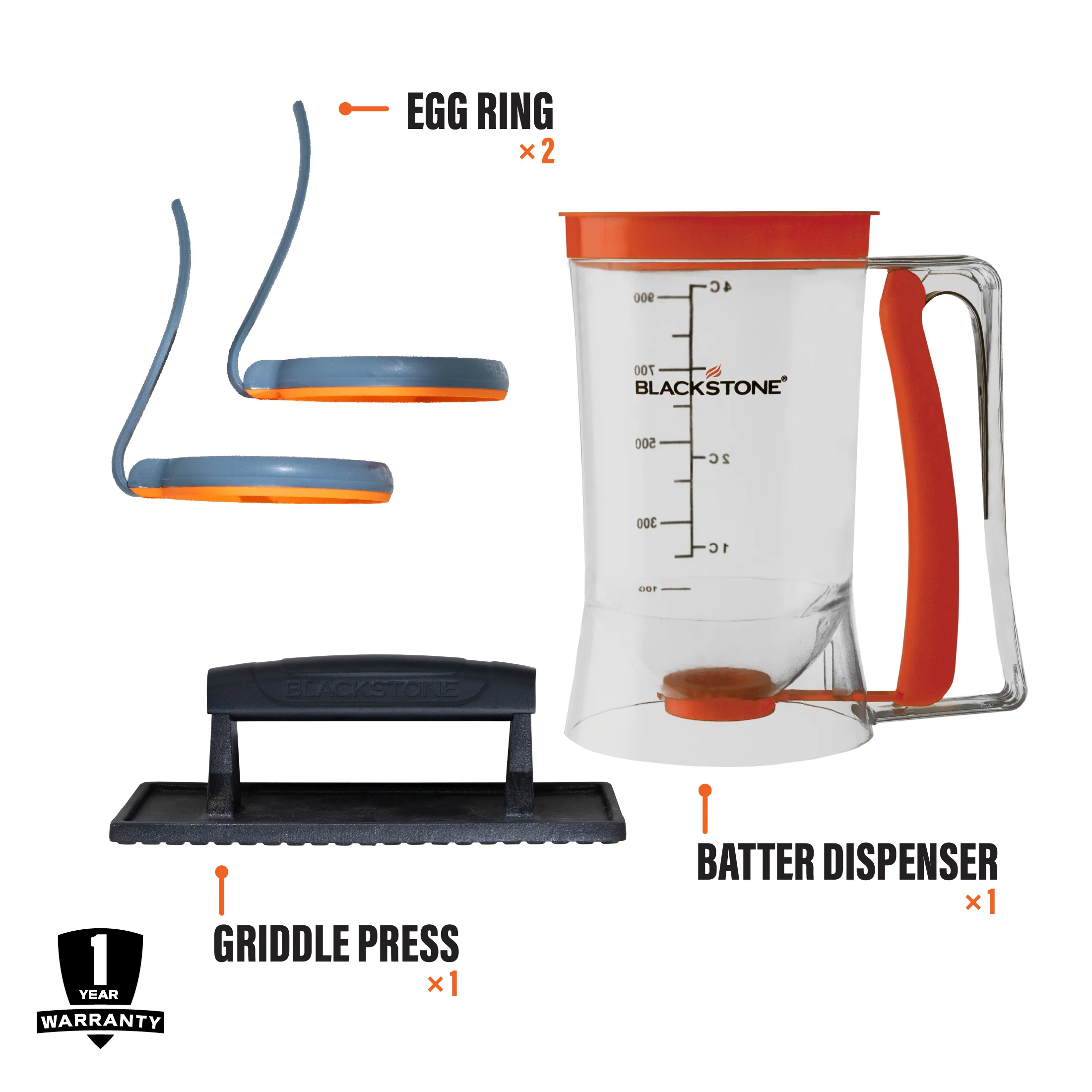 4 Piece Professional Breakfast Kit