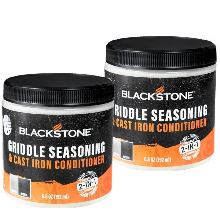 Griddle Seasoning & Cast Iron Conditioner (2 Pack)