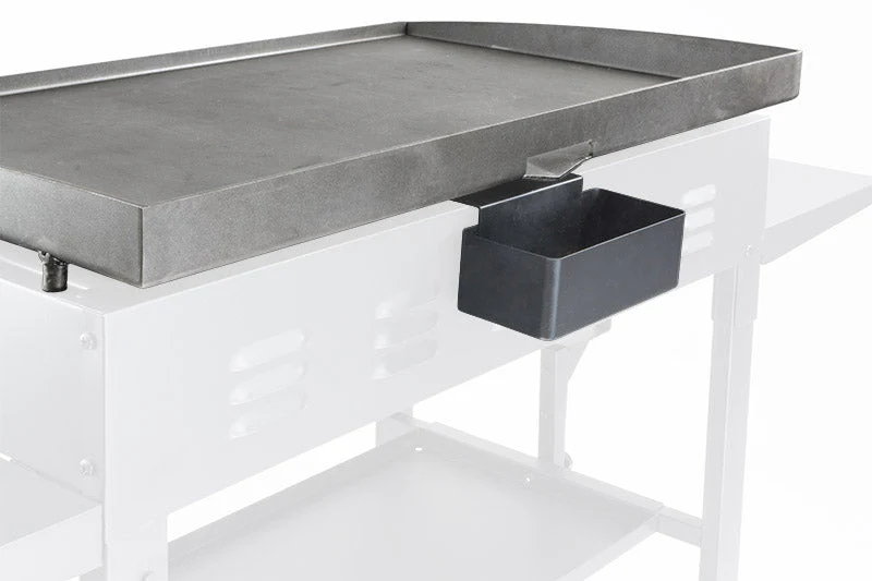 36in Rear Grease Griddle Top w/ Grease Cup