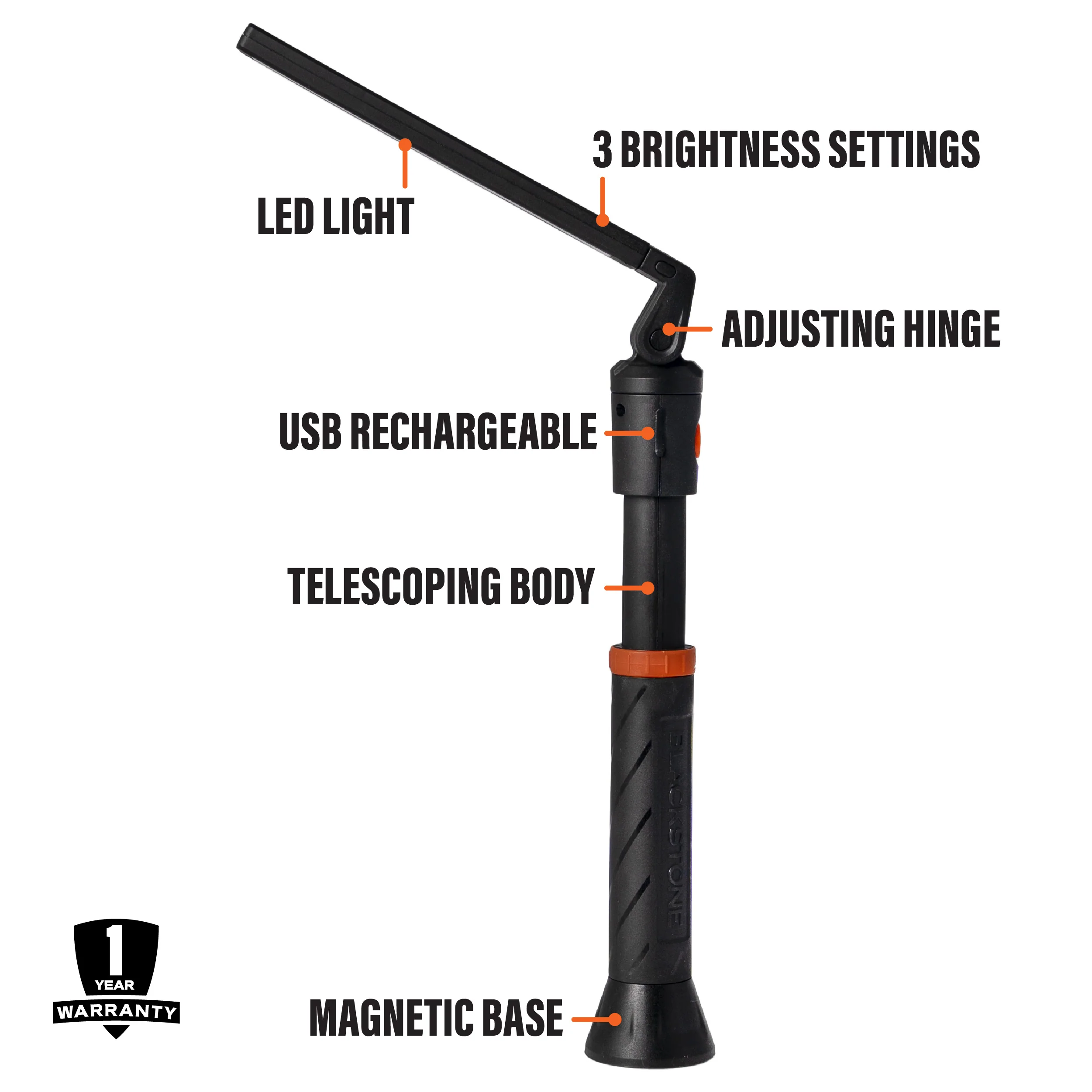 Rechargeable Griddle Light