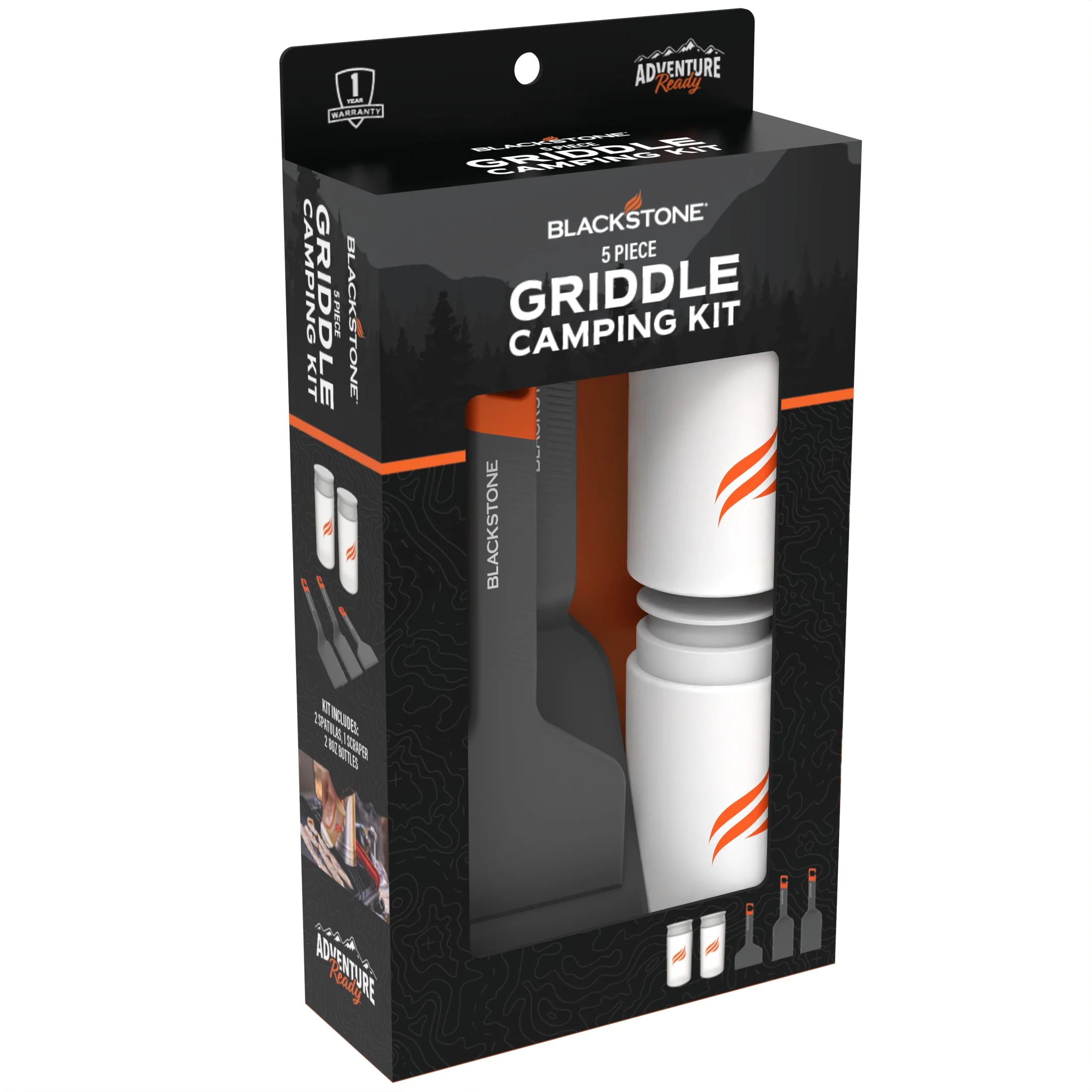 Adventure Ready 5 Piece Griddle Camping Kit