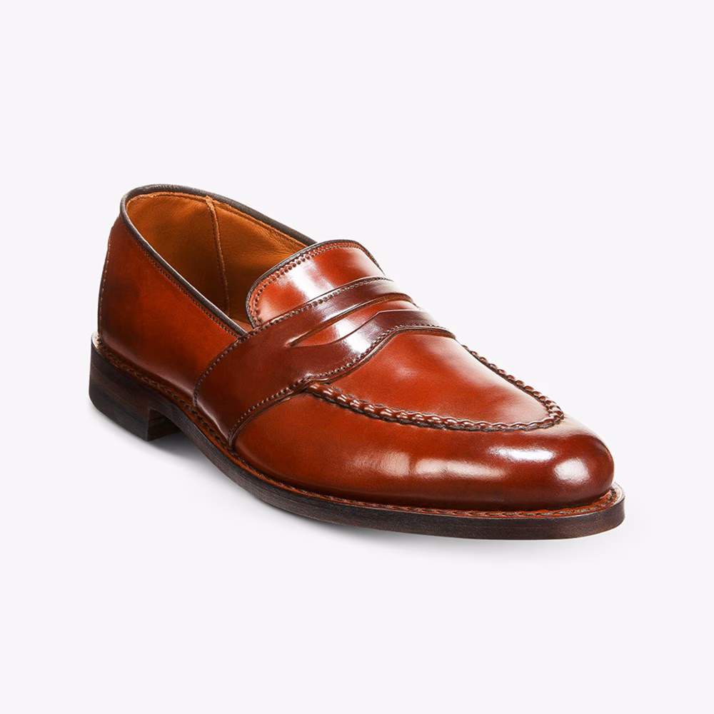 Randolph Shell Cordovan Penny Loafer