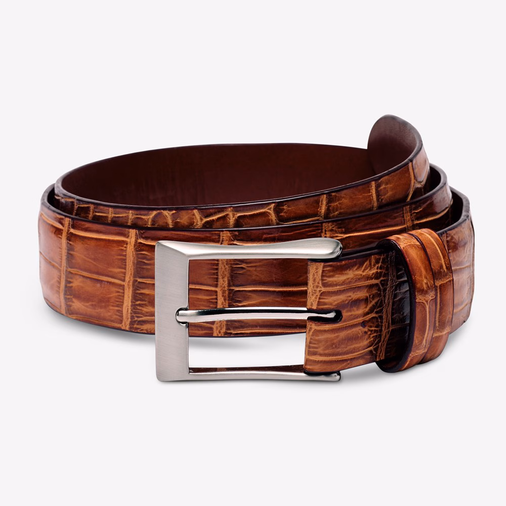 Crocodile Dress Belt