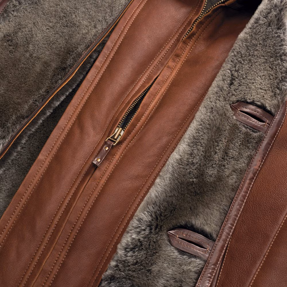 Silky Shearling Jacket