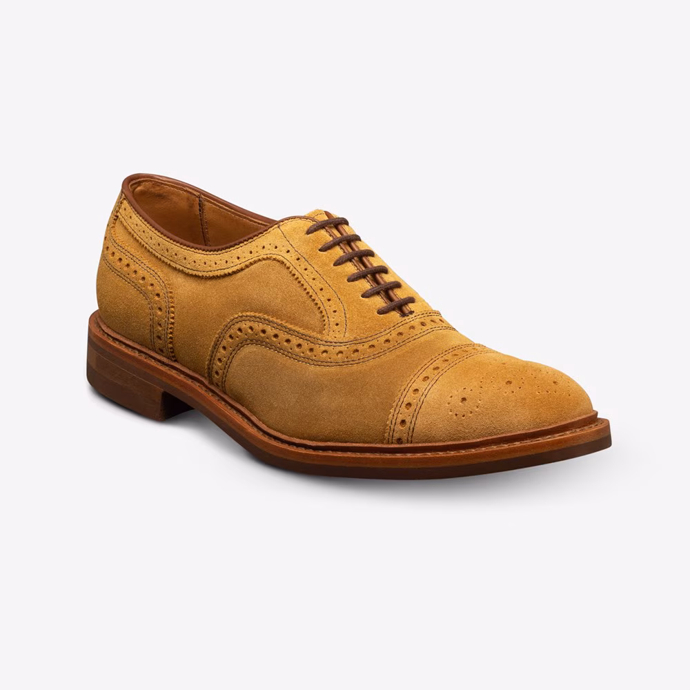 Strandmok Cap-toe Oxford with Dainite Rubber Sole
