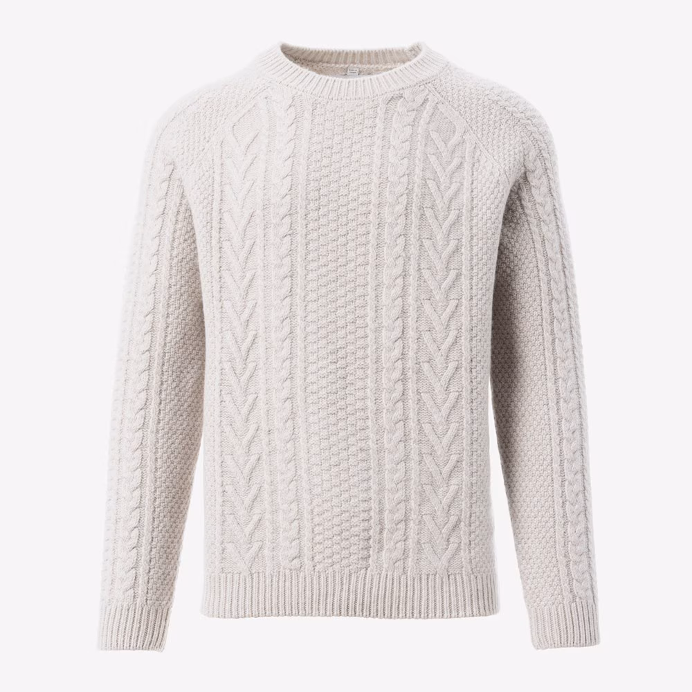 Schott® N.Y.C. Merino Wool Fisherman Sweater