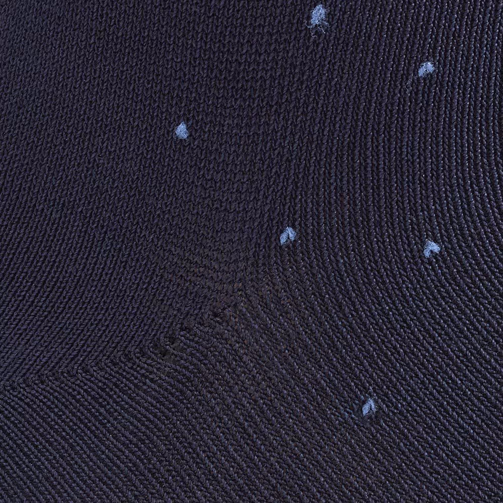 Pin-dot Cotton Dress Socks