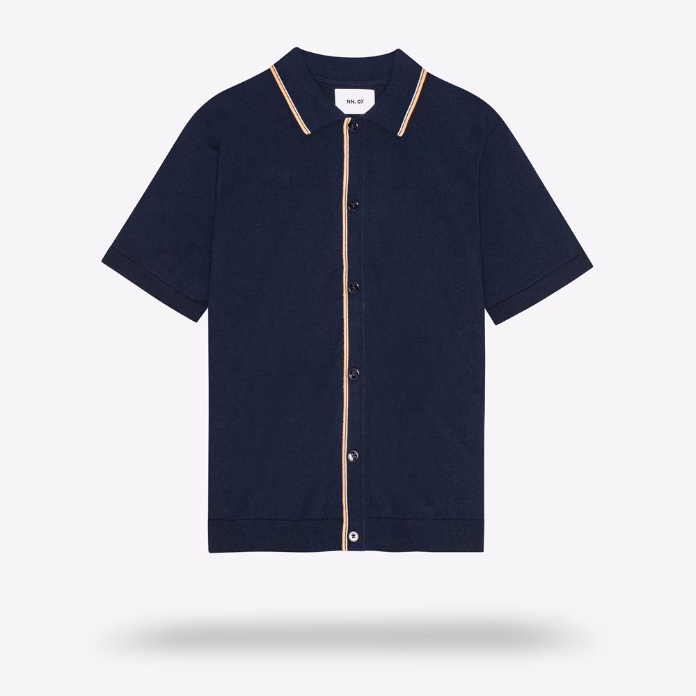 NN07 Nolan Button-up Polo