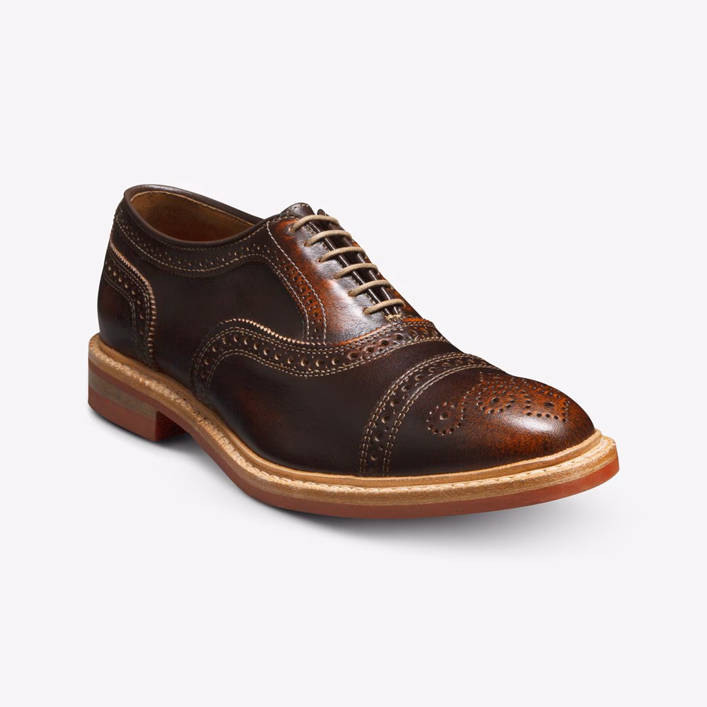 Strandmok Cap-toe Oxford with Dainite Rubber Sole 3