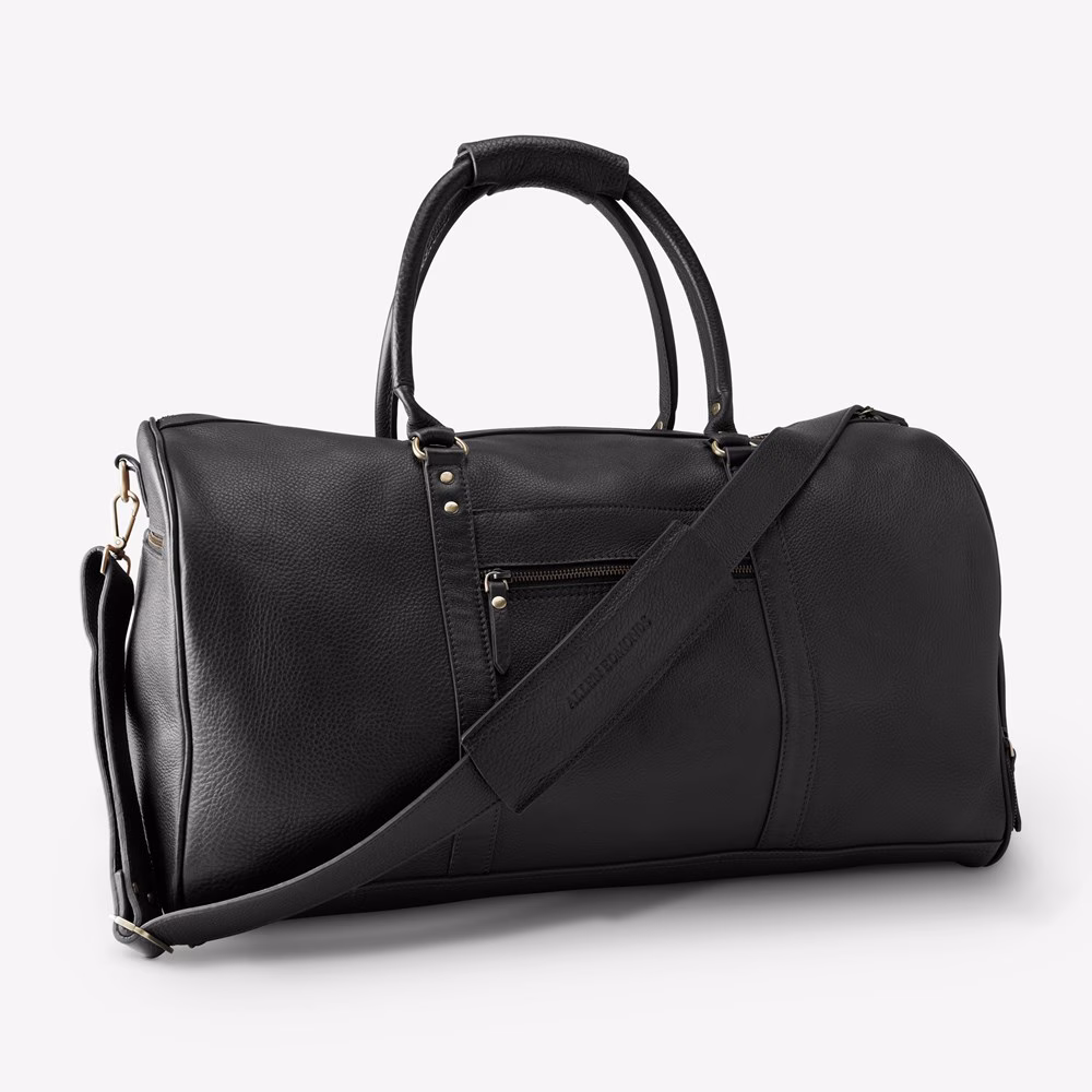 Leather Weekender